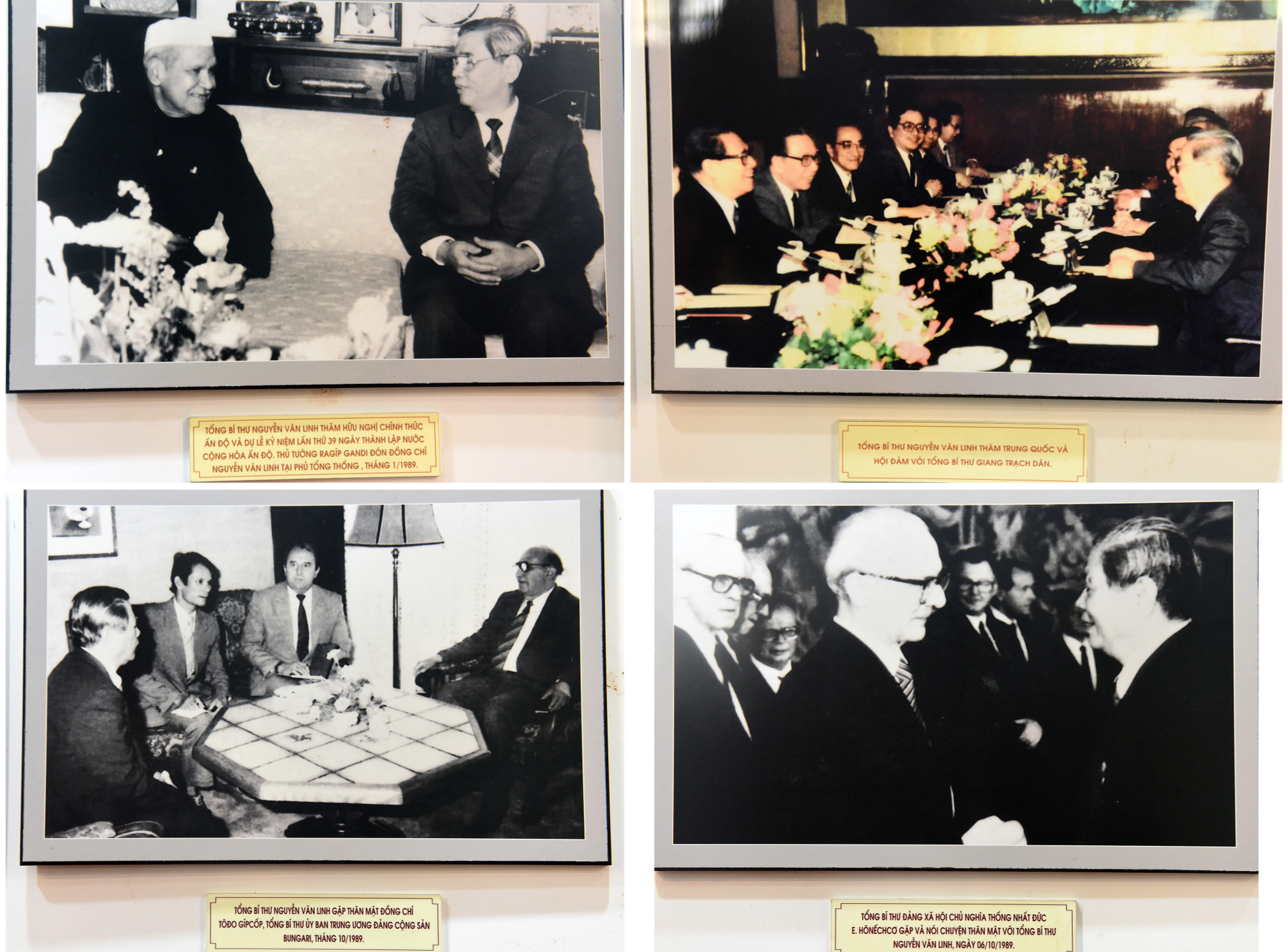 Trong Khu lưu niệm lưu giữ nhiều bức ảnh tư liệu quý giá ghi lại chặng đường hoạt động cách mạng trong những năm tháng kháng chiến, trong công cuộc đổi mới đất nước… Trong Khu lưu niệm lưu giữ nhiều bức ảnh tư liệu quý giá ghi lại chặng đường hoạt động cách mạng trong những năm tháng kháng chiến, trong công cuộc đổi mới đất nước…