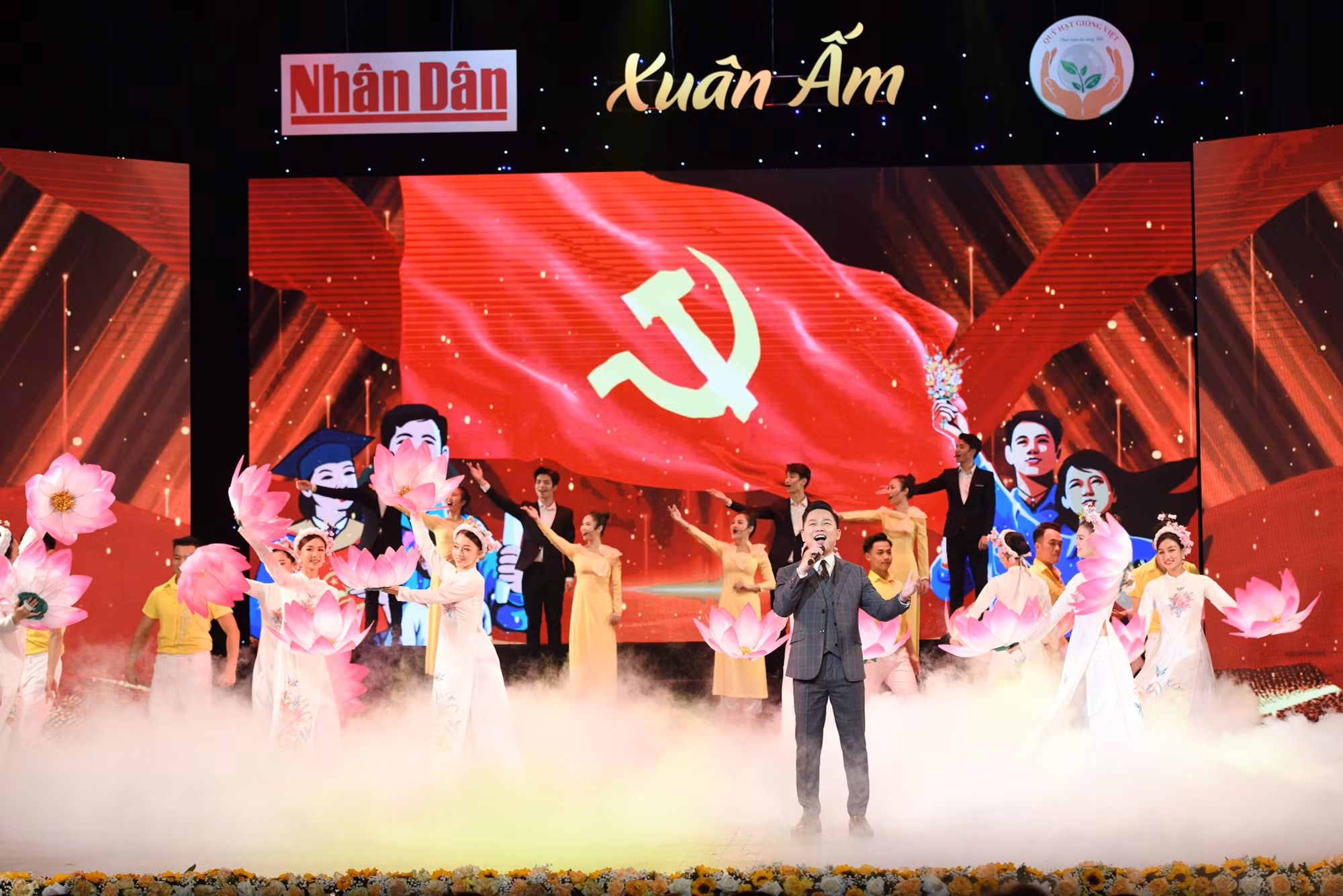 Một số tiết mục nghệ thuật tại chương trình.