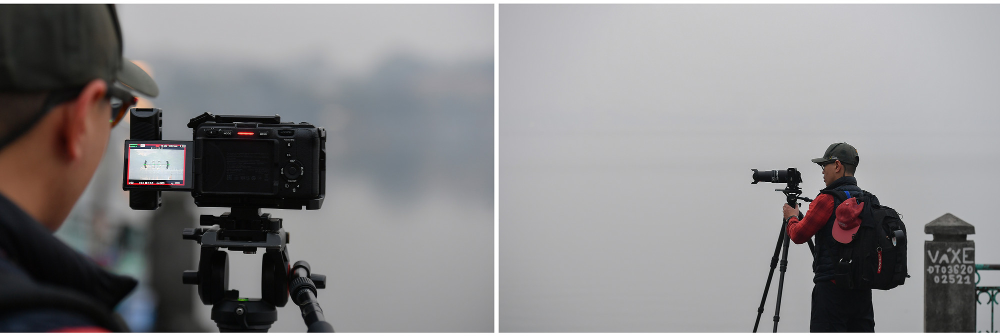 [Ảnh] Thành phố Hà Nội mù sương do ô nhiễm không khí ngày cuối năm ảnh 8