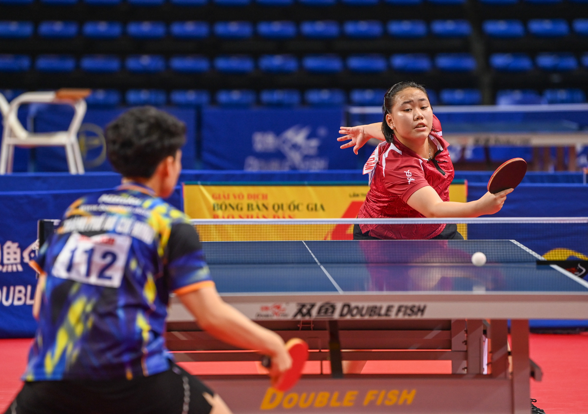 Trận đấu thứ ba tại trận chung kết đồng đội nữ là cuộc đối đầu giữa Ngô Thủy Tiên (Công An) gặp Nguyễn Bạch Thanh Thư (TP Hồ Chí Minh).