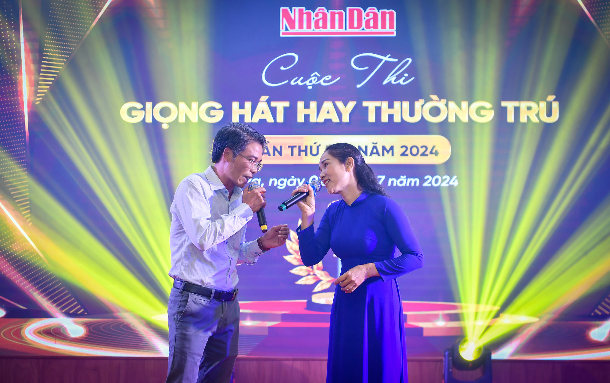 [Ảnh] Cuộc thi Giọng hát hay phóng viên thường trú Báo Nhân Dân lần thứ 3 ảnh 2