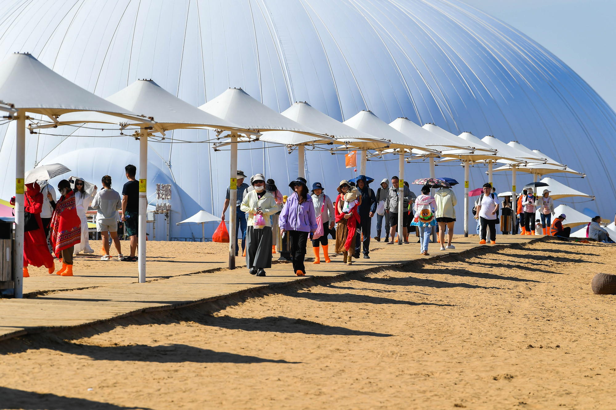 [Ảnh] Sa mạc Vọng Âm-Vẻ đẹp huyền bí nơi vùng đất Nội Mông ảnh 5