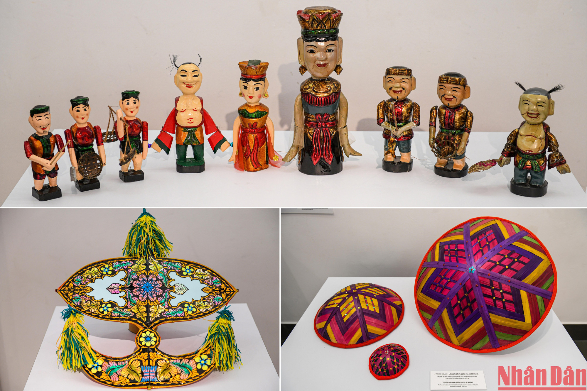 Các sản phẩm trưng bày tại triển lãm mang đậm nét đặc trưng về địa lý, khí hậu, văn hóa truyền thống của mỗi nước ASEAN, đồng thời là bức tranh thể hiện sự giao thoa văn hóa trong khu vực Đông Nam Á.