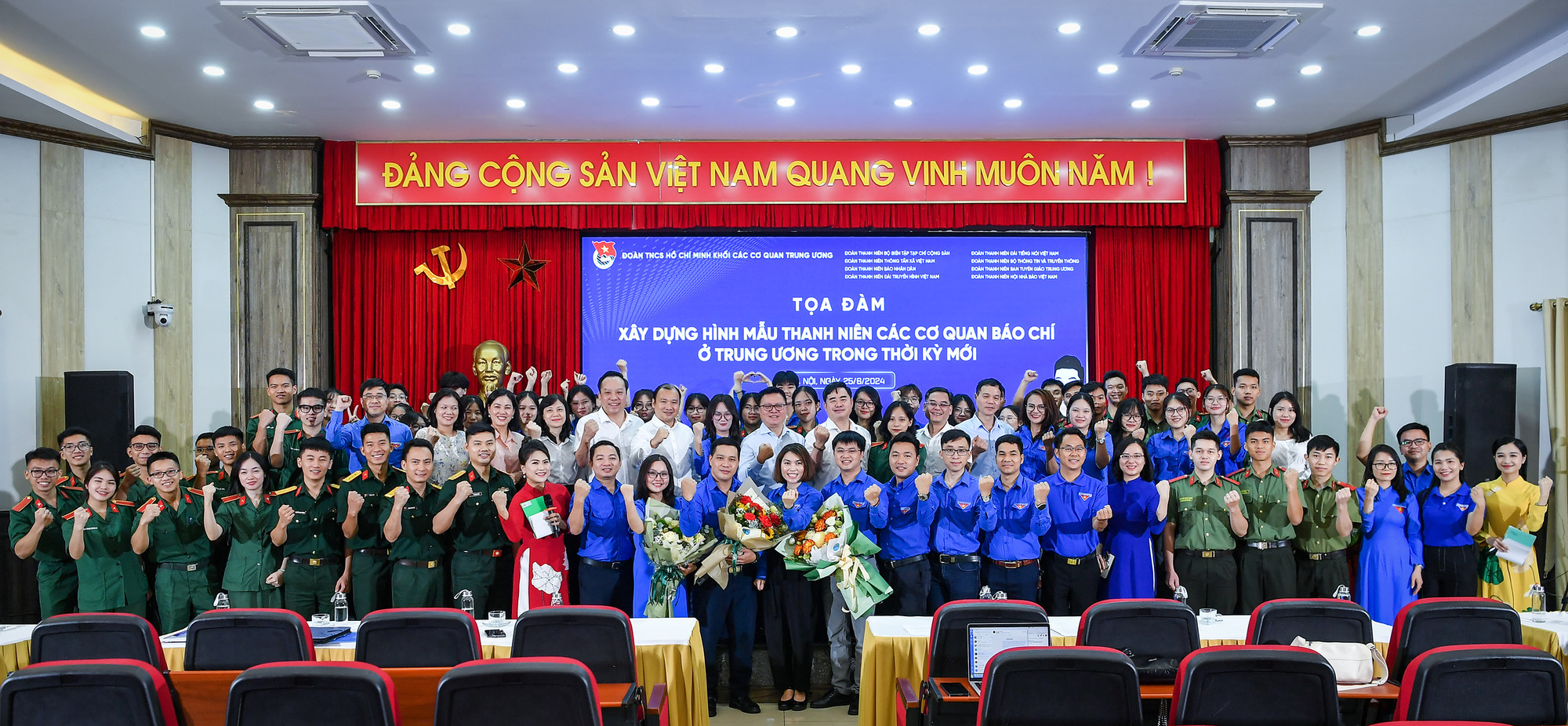 [Ảnh] Tọa đàm “Xây dựng hình mẫu thanh niên các cơ quan báo chí ở Trung ương trong thời kỳ mới” ảnh 14