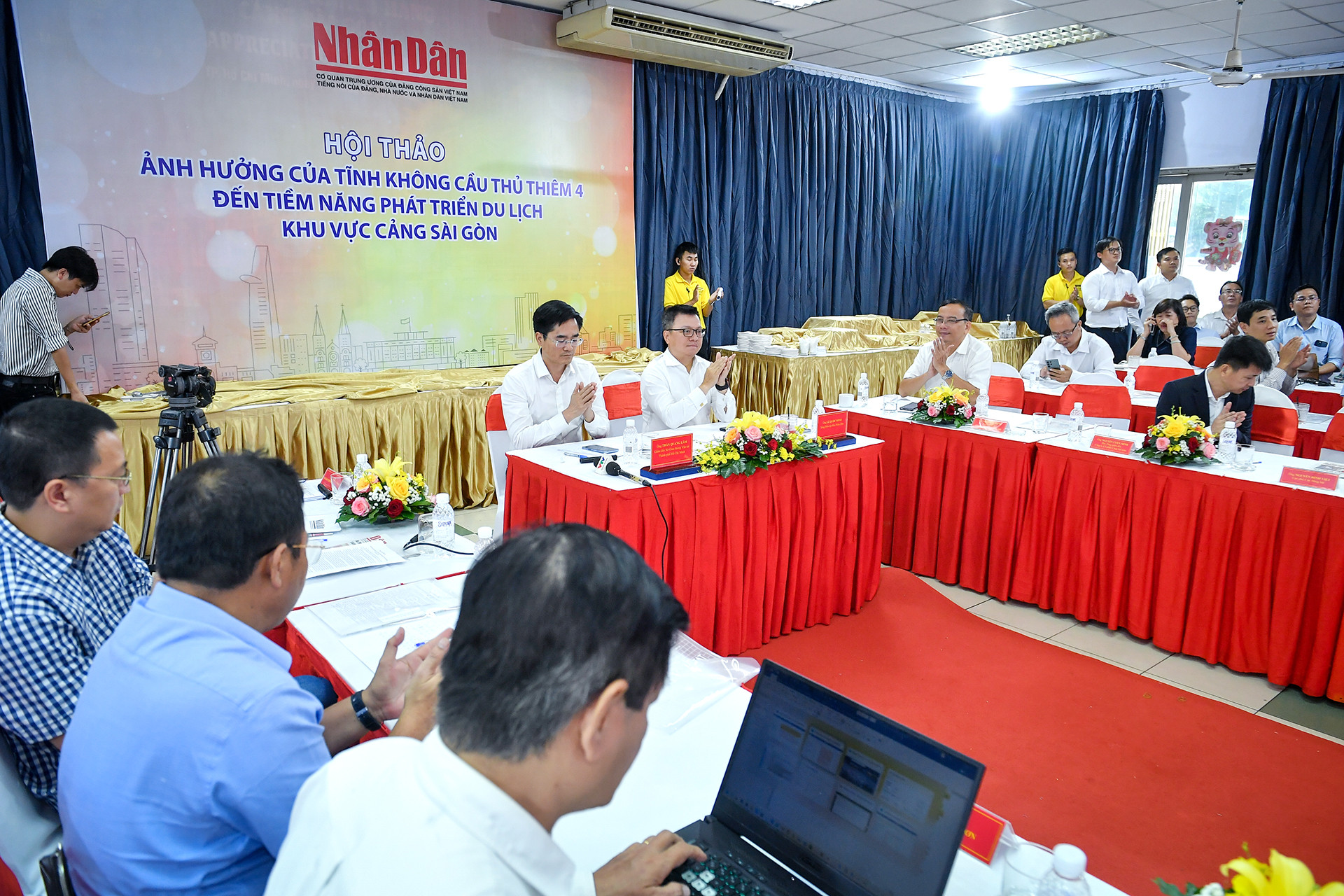 [Ảnh] Hội thảo “Ảnh hưởng của tĩnh không cầu Thủ Thiêm 4 đến tiềm năng phát triển du lịch khu vực Cảng Sài Gòn” ảnh 14