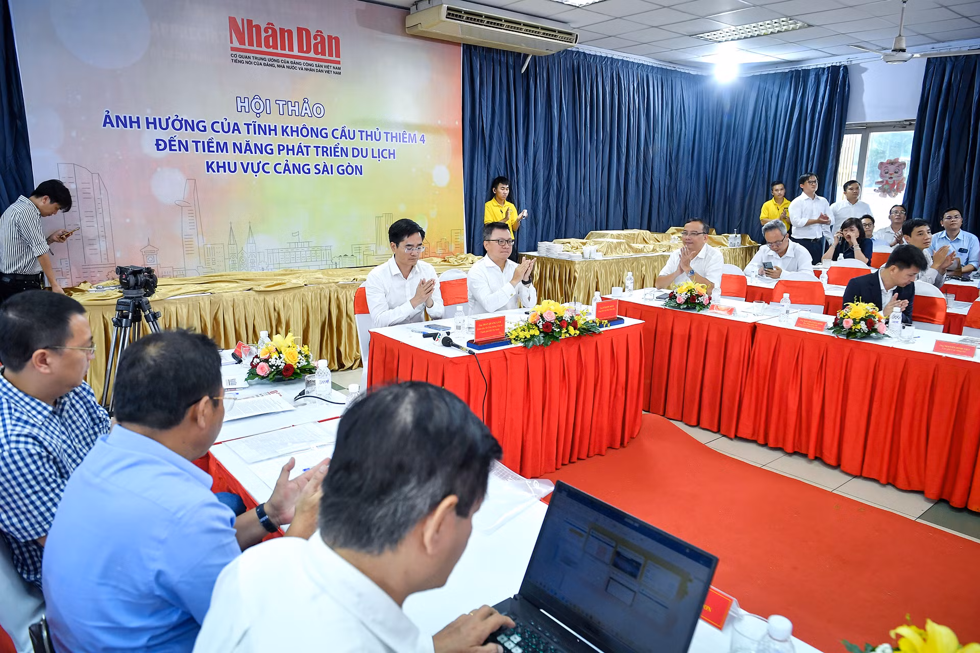 [Ảnh] Hội thảo “Ảnh hưởng của tĩnh không cầu Thủ Thiêm 4 đến tiềm năng phát triển du lịch khu vực Cảng Sài Gòn” ảnh 14