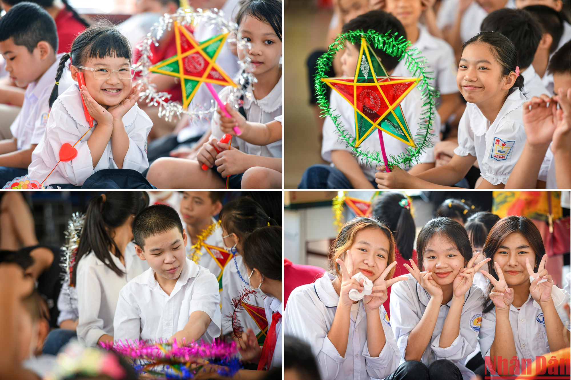 Những khoảnh khắc đáng yêu của các em.