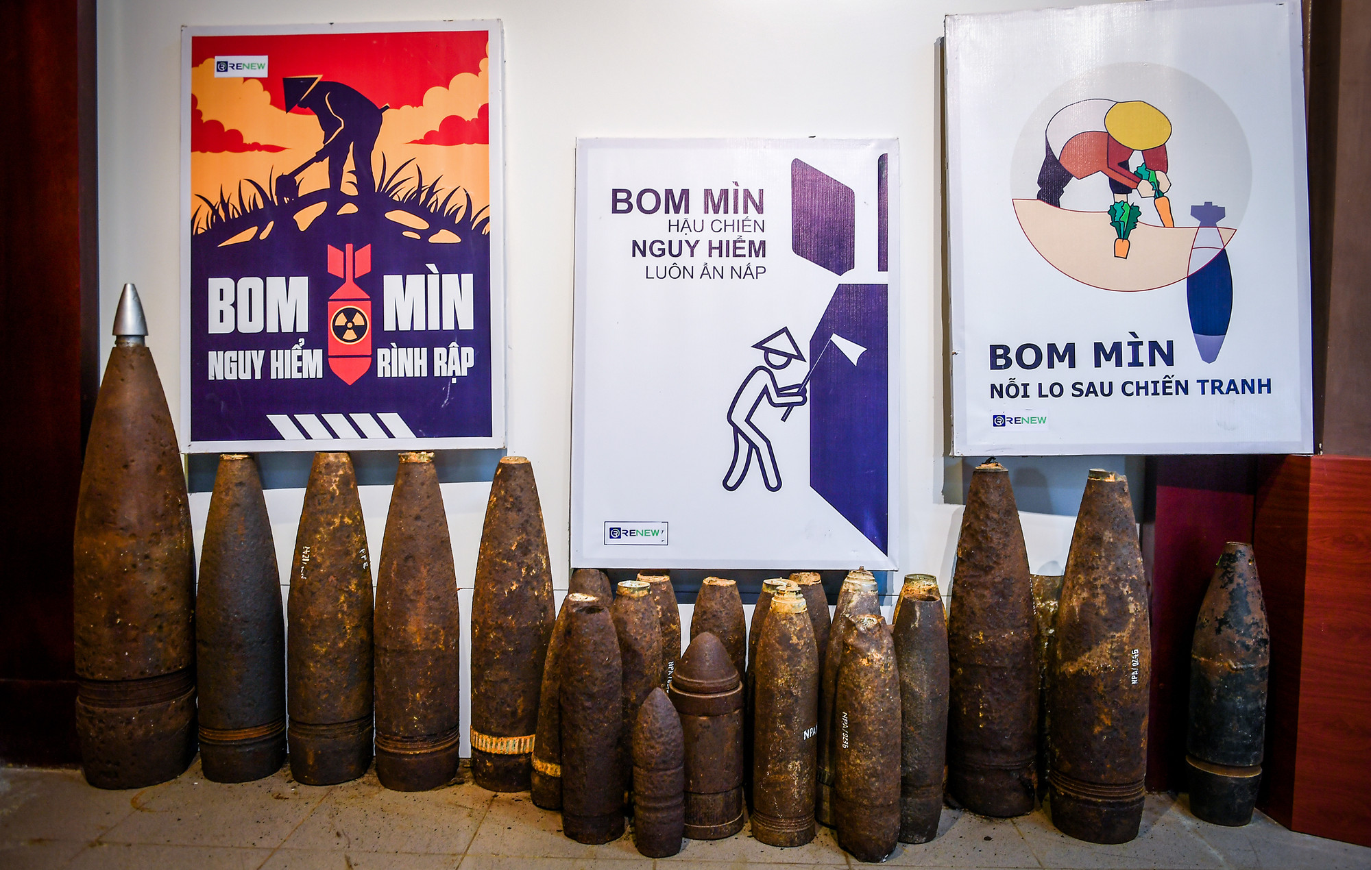 Theo ông Nguyễn Thanh Phú, Quản lý Trung tâm, Bảo tàng cũng được sử dụng để tổ chức các hoạt động nâng cao nhận thức và hiểu biết cho cộng đồng chịu ảnh hưởng của bom, mìn và vật nổ sau chiến tranh, đặc biệt là nhóm trẻ em và thanh thiếu niên.