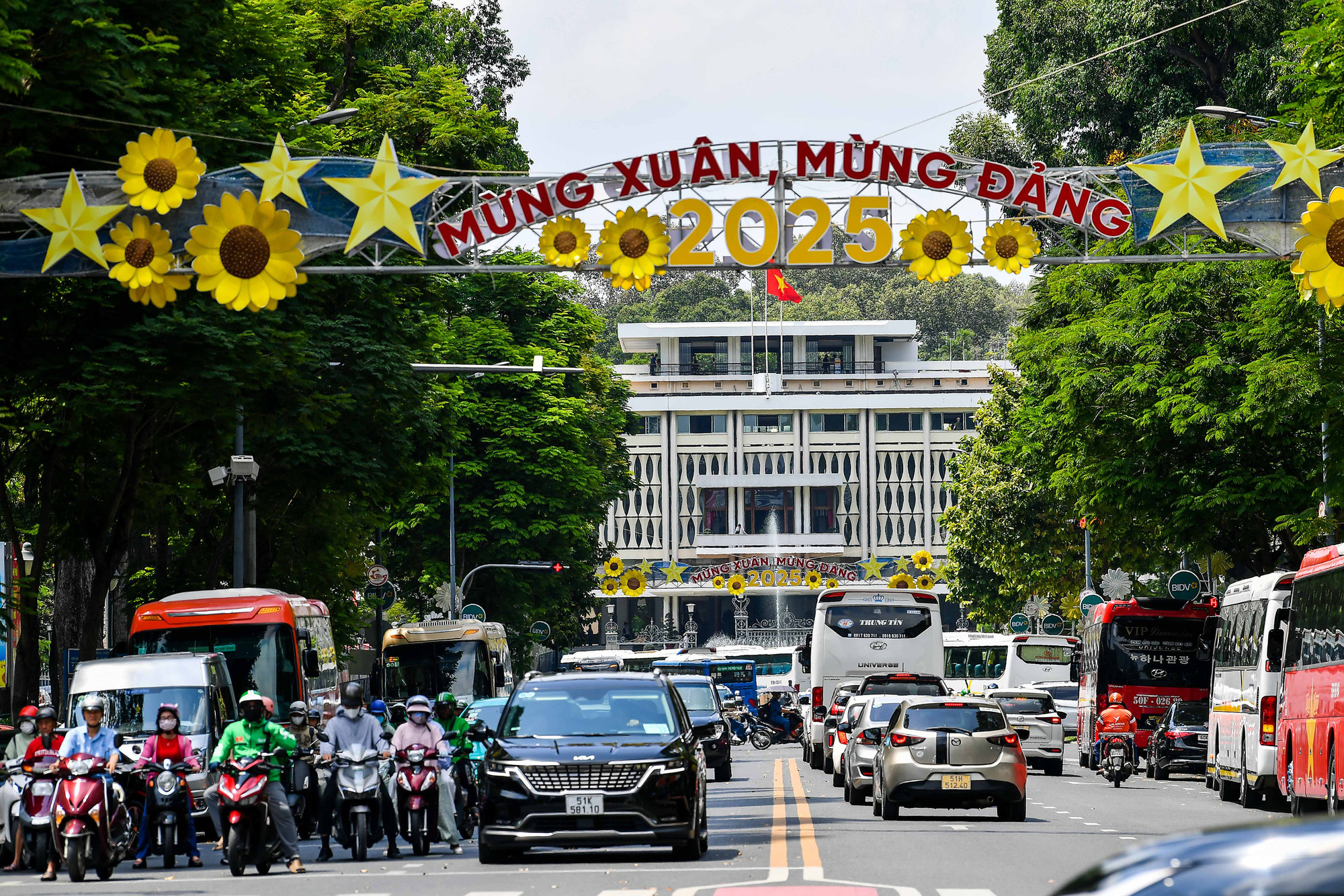 Dinh Độc Lập trong những ngày tháng 4 lịch sử.