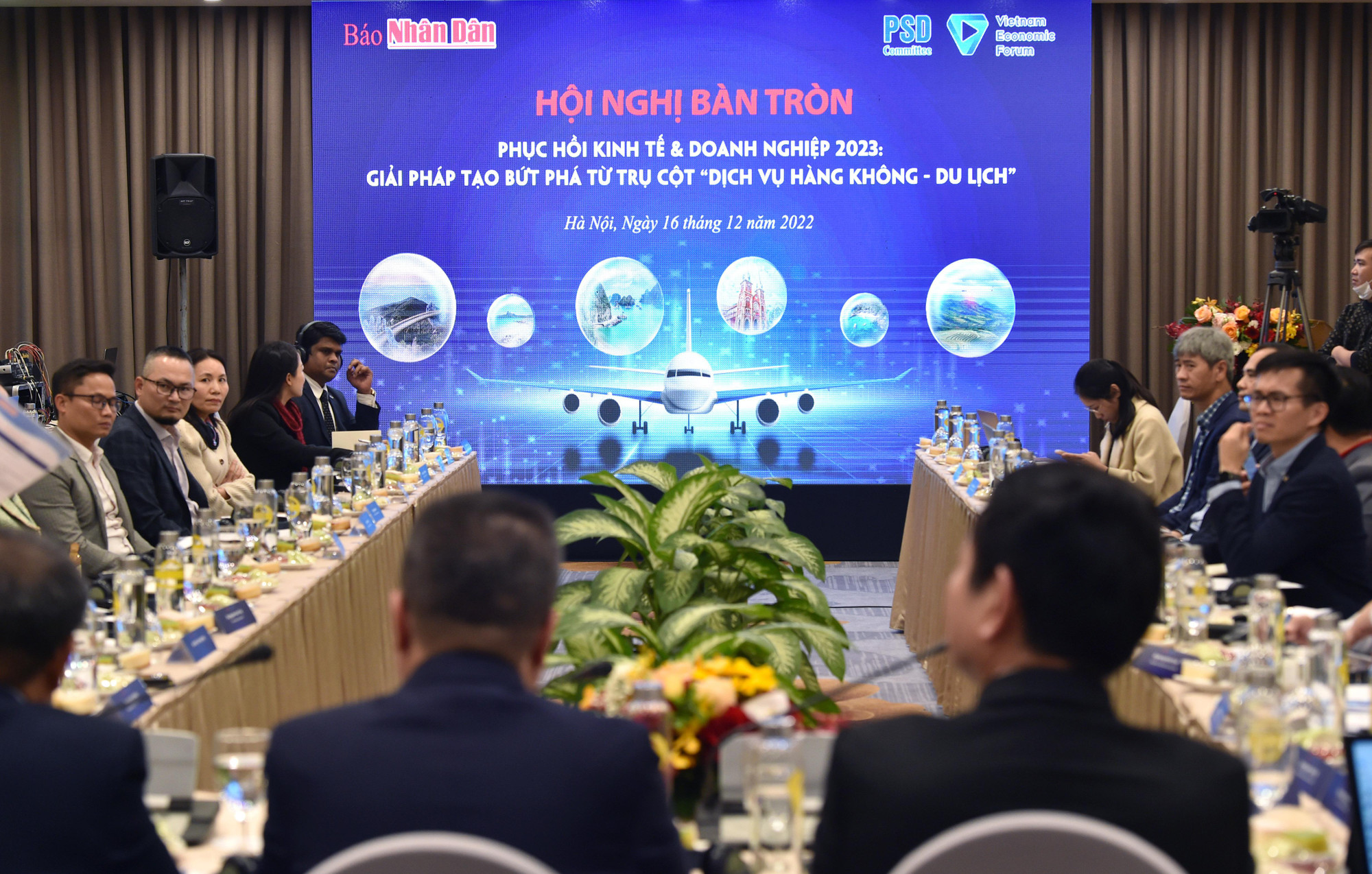 [Ảnh] Hội nghị Giải pháp tạo bứt phá từ trụ cột “dịch vụ hàng không - du lịch”