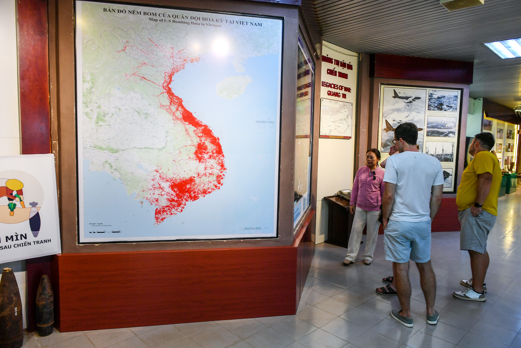 Rất nhiều khách nước ngoài, những cựu binh Hoa Kỳ từng tham chiến ở Quảng Trị và Việt Nam đã tìm đến đây để hồi niệm, cảm thông, chia sẻ và chung tay góp sức khắc phục hậu quả chiến tranh.