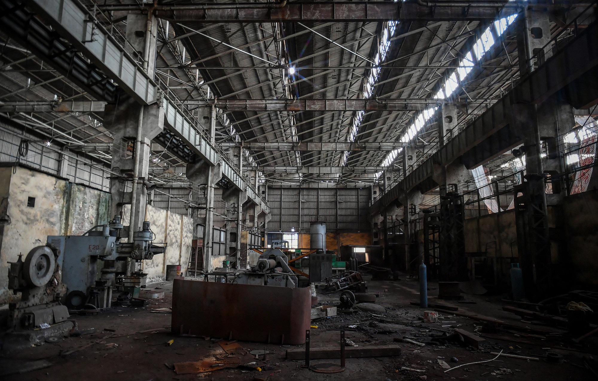 [Ảnh] Khám phá "không gian nghệ thuật" tại Nhà máy Xe lửa Gia Lâm ảnh 7