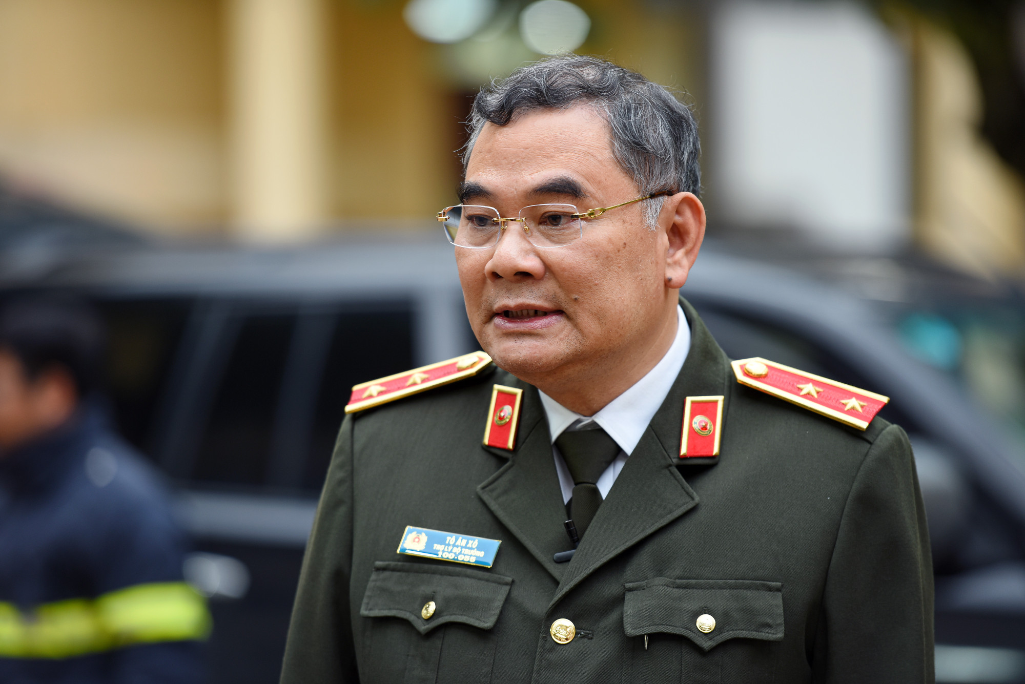 Trung tướng Tô Ân Xô, người phát ngôn Bộ Công an, thông tin: "Đây là lần đầu tiên Bộ Công an tổ chức một đoàn cứu nạn cứu hộ tới làm nhiệm vụ quốc tế tại khu vực xảy ra thảm họa cách xa lãnh thổ Việt Nam. Đoàn nhận lệnh lên đường ngay sau khi Thủ tướng Chính phủ đồng ý cử các đoàn cứu hộ cứu nạn Việt Nam sang giúp nhân dân Thổ Nhĩ Kỳ. Đoàn lên đường chỉ vài giờ sau khi nhận lệnh, chứng tỏ tính chuyên nghiệp, kỷ luật, tính chiến đấu rất cao của lực lượng cứu nạn cứu hộ Việt Nam".