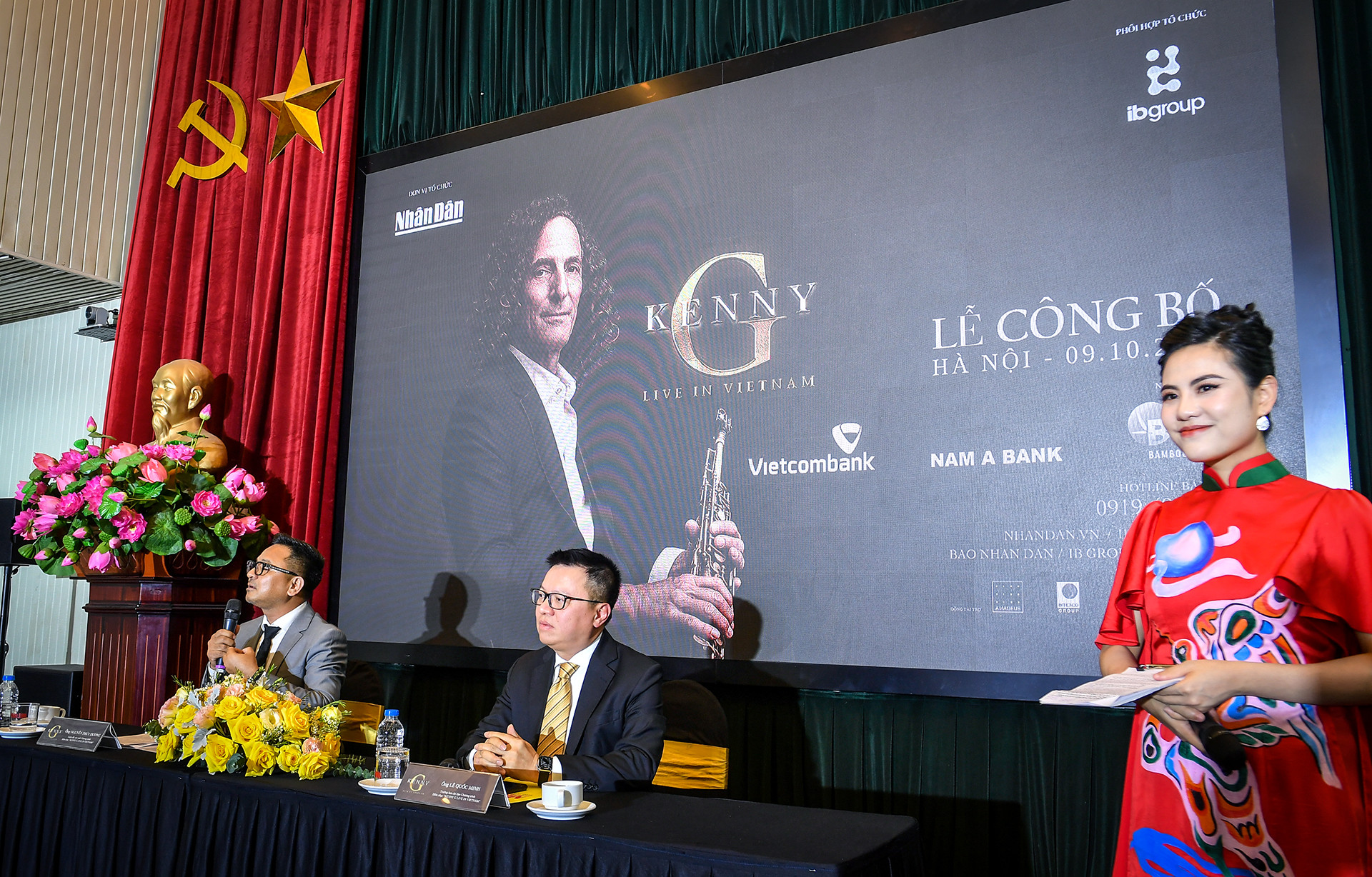 [Ảnh] Họp báo Lễ công bố chính thức sự kiện "Kenny G Live In Vietnam” ảnh 9