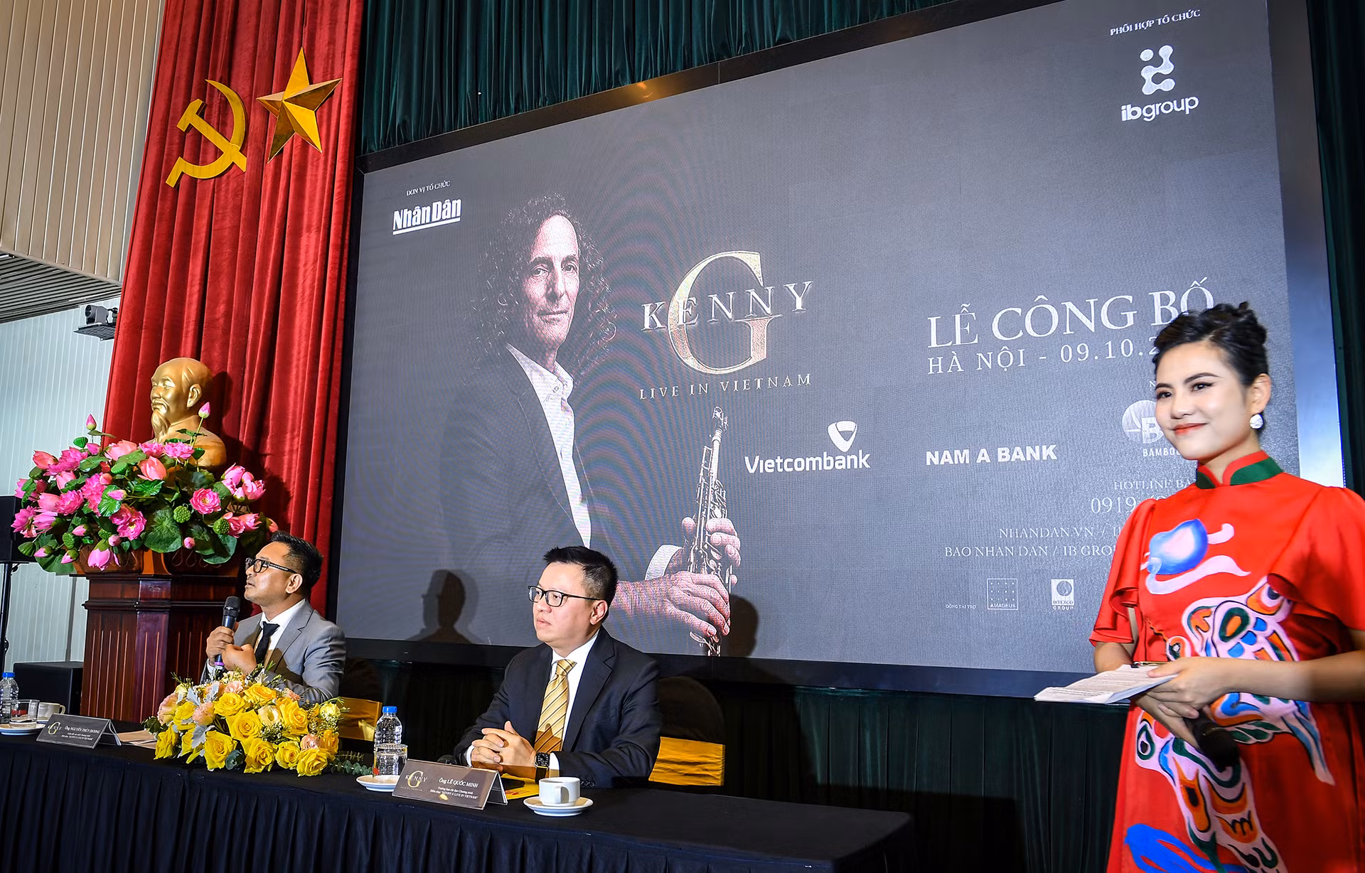 [Ảnh] Họp báo Lễ công bố chính thức sự kiện "Kenny G Live In Vietnam” ảnh 9