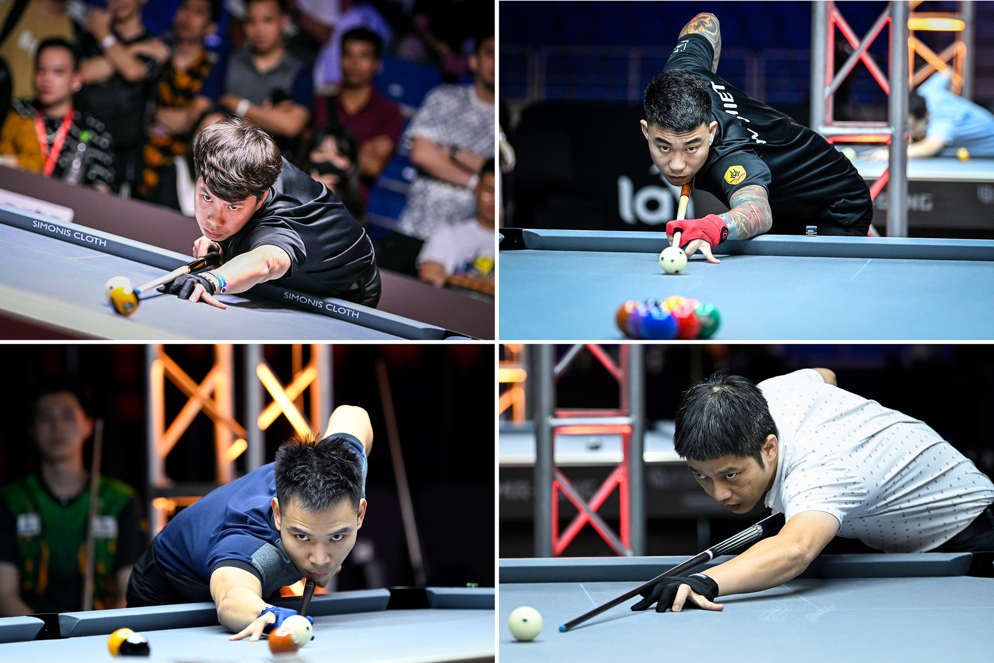 Ngày 13/10, Giải billiards vô địch pool 9 bóng Hà Nội mở rộng 2023 (Hanoi Open Pool Championship) tiếp tục diễn ra hấp dẫn tại Cung thi đấu điền kinh trong nhà Mỹ Đình. Vòng 1/32 có 6 cơ thủ của Việt Nam góp mặt là Nguyễn Anh Tuấn, Phạm Phương Nam, Ngô Quang Trung, Lường Đức Thiện, Bùi Trường An, Lô Văn Xuân. Tuy nhiên, không có tay cơ nào của Việt Nam giành quyền vào vòng 1/16.
