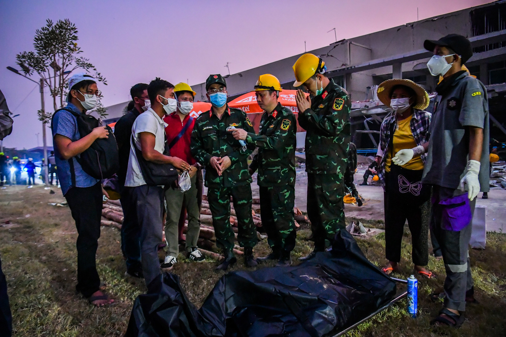 Lực lượng Quân đội Nhân dân Việt Nam đến gửi chia buồn với những người dân Myanmar.