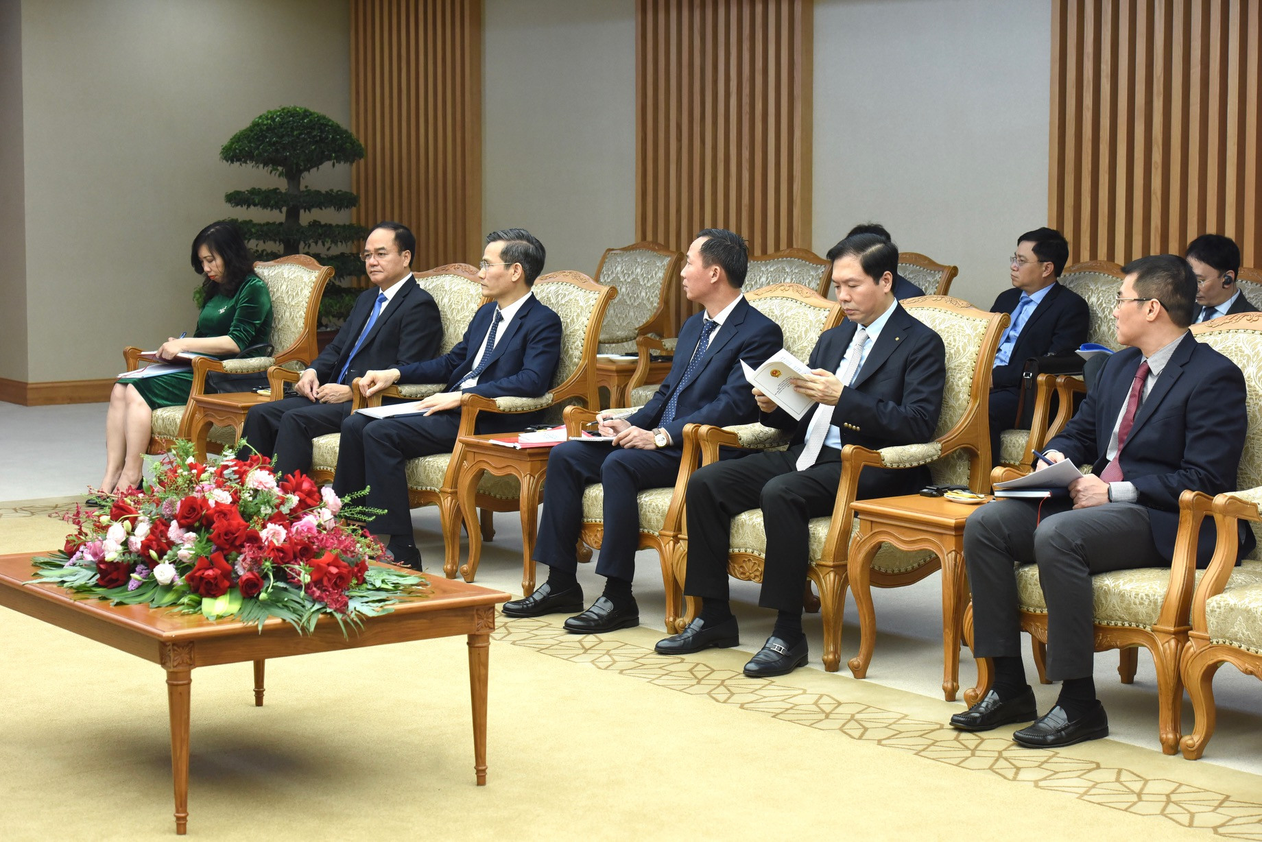 [Ảnh] Thủ tướng Phạm Minh Chính tiếp Bộ trưởng Ngoại giao Tòa thánh Vatican ảnh 4