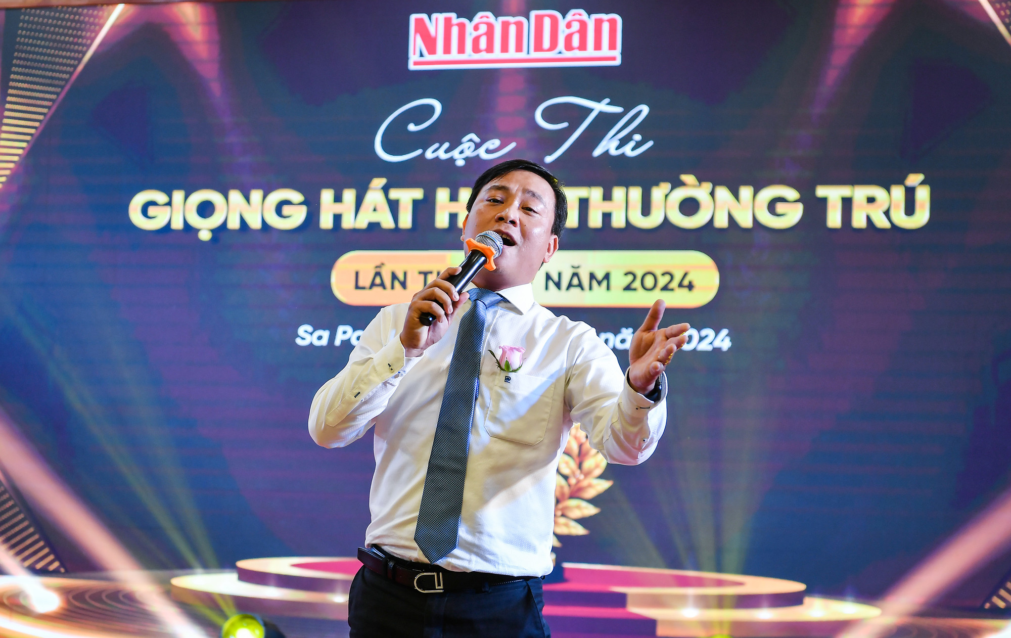 [Ảnh] Cuộc thi Giọng hát hay phóng viên thường trú Báo Nhân Dân lần thứ 3 ảnh 10