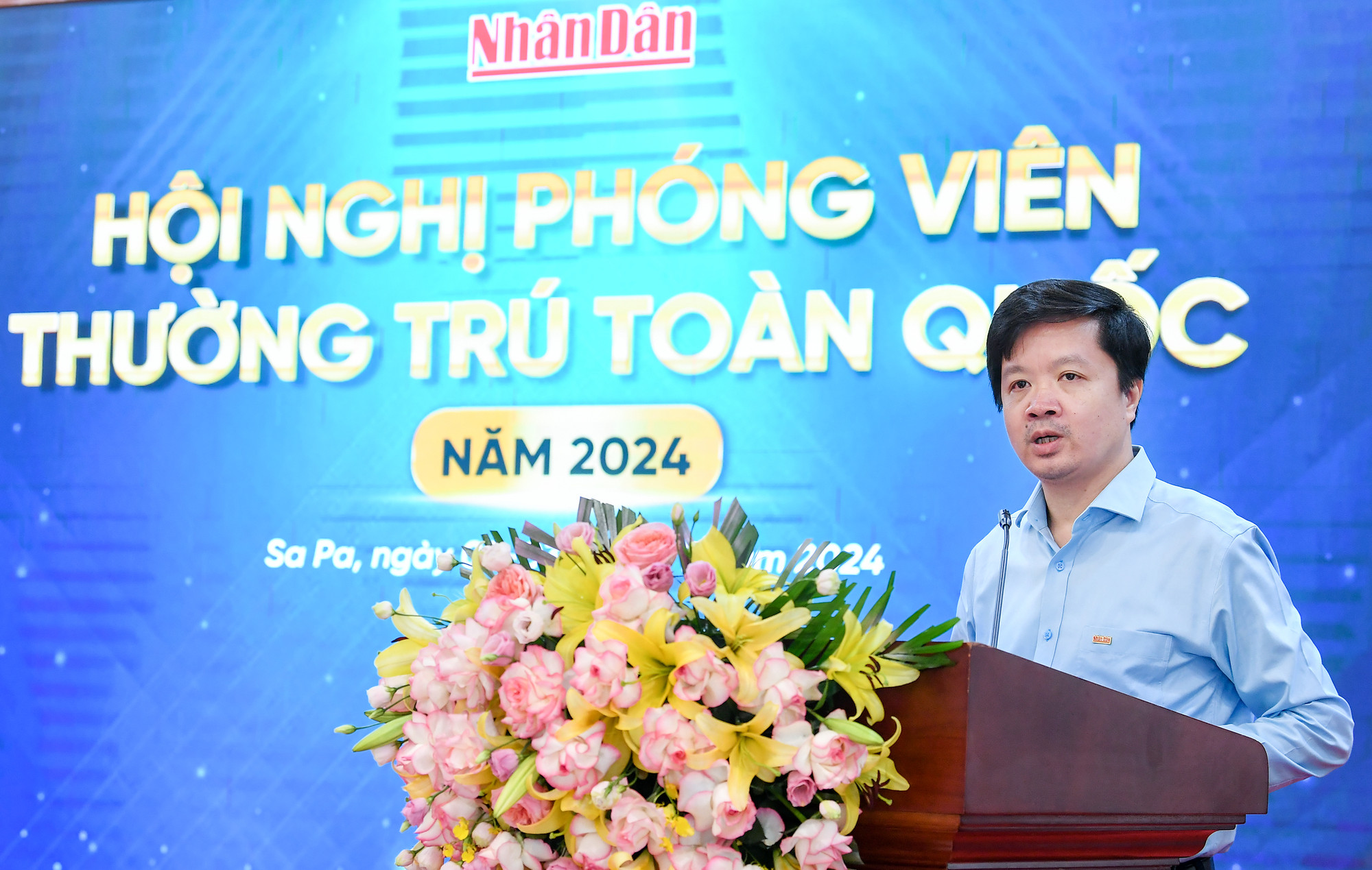 [Ảnh] Hội nghị phóng viên thường trú Báo Nhân Dân toàn quốc ảnh 4