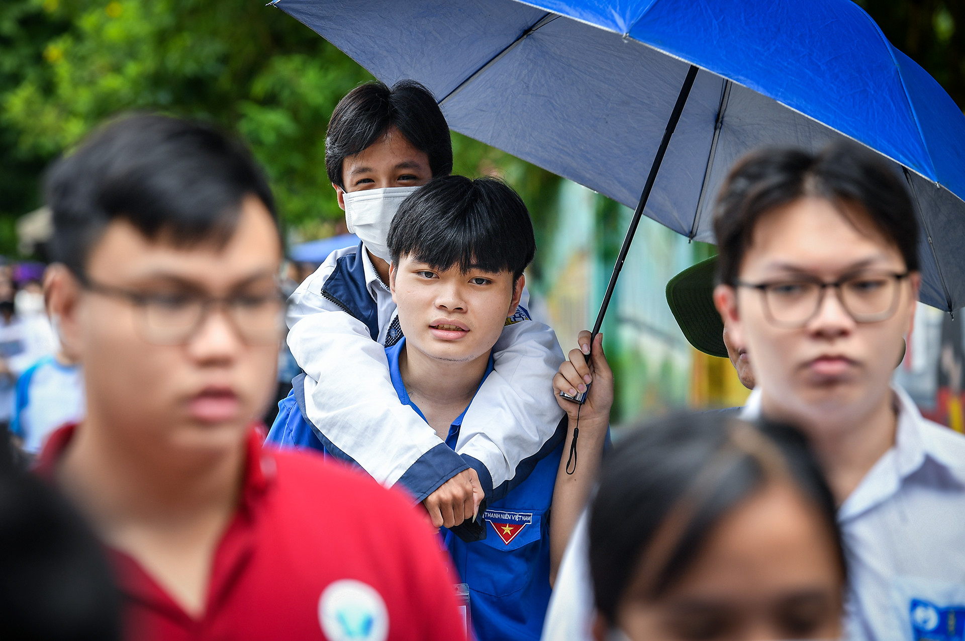 [Ảnh] Nhìn lại những khoảnh khắc đẹp của kỳ thi tốt nghiệp Trung học phổ thông 2023 ảnh 9