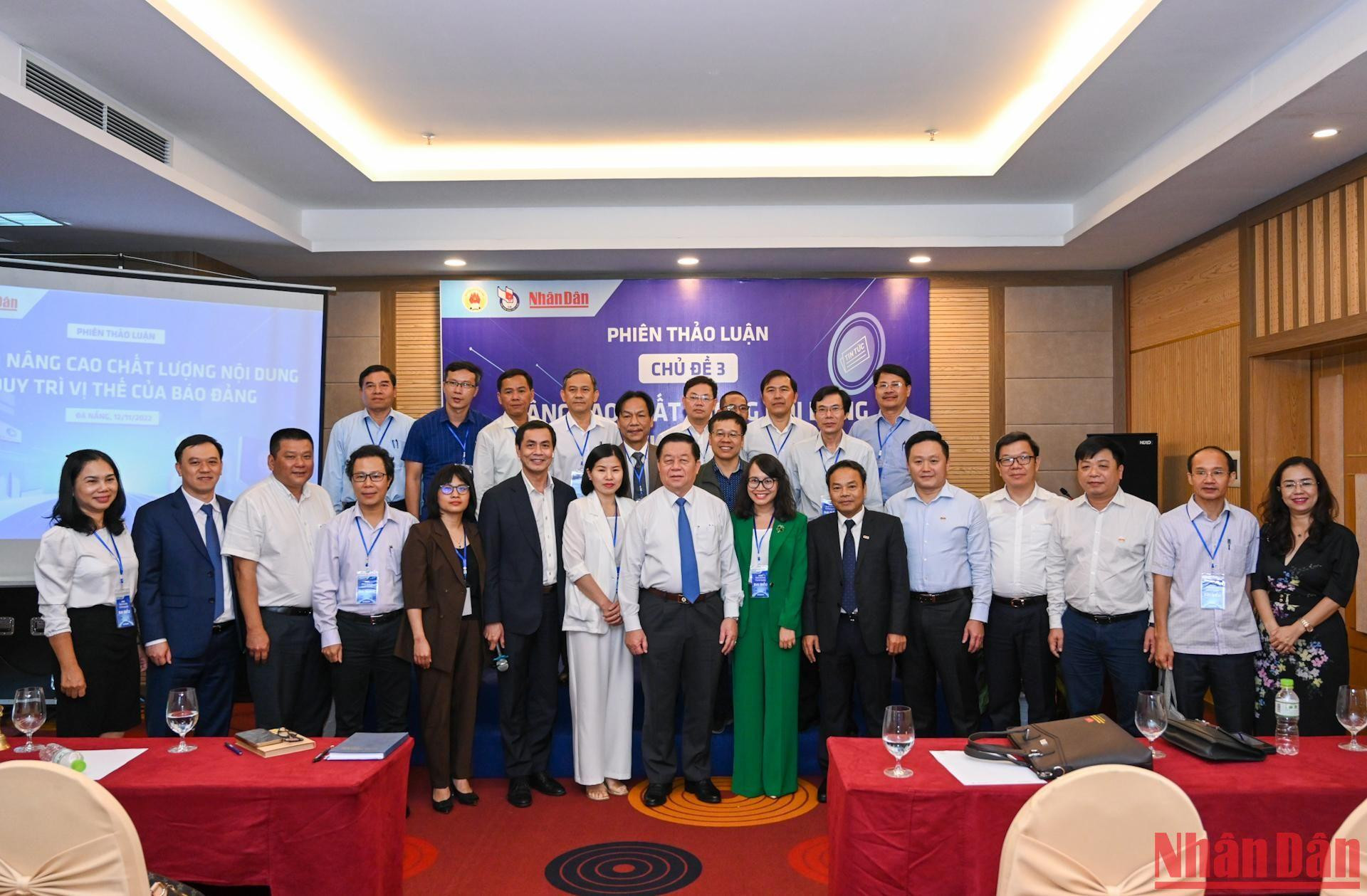 Phiên thảo luận 3 vinh dự có đồng chí Nguyễn Trọng Nghĩa, Bí thư Trung ương Đảng, Trưởng Ban Tuyên giáo Trung ương tới tham dự.