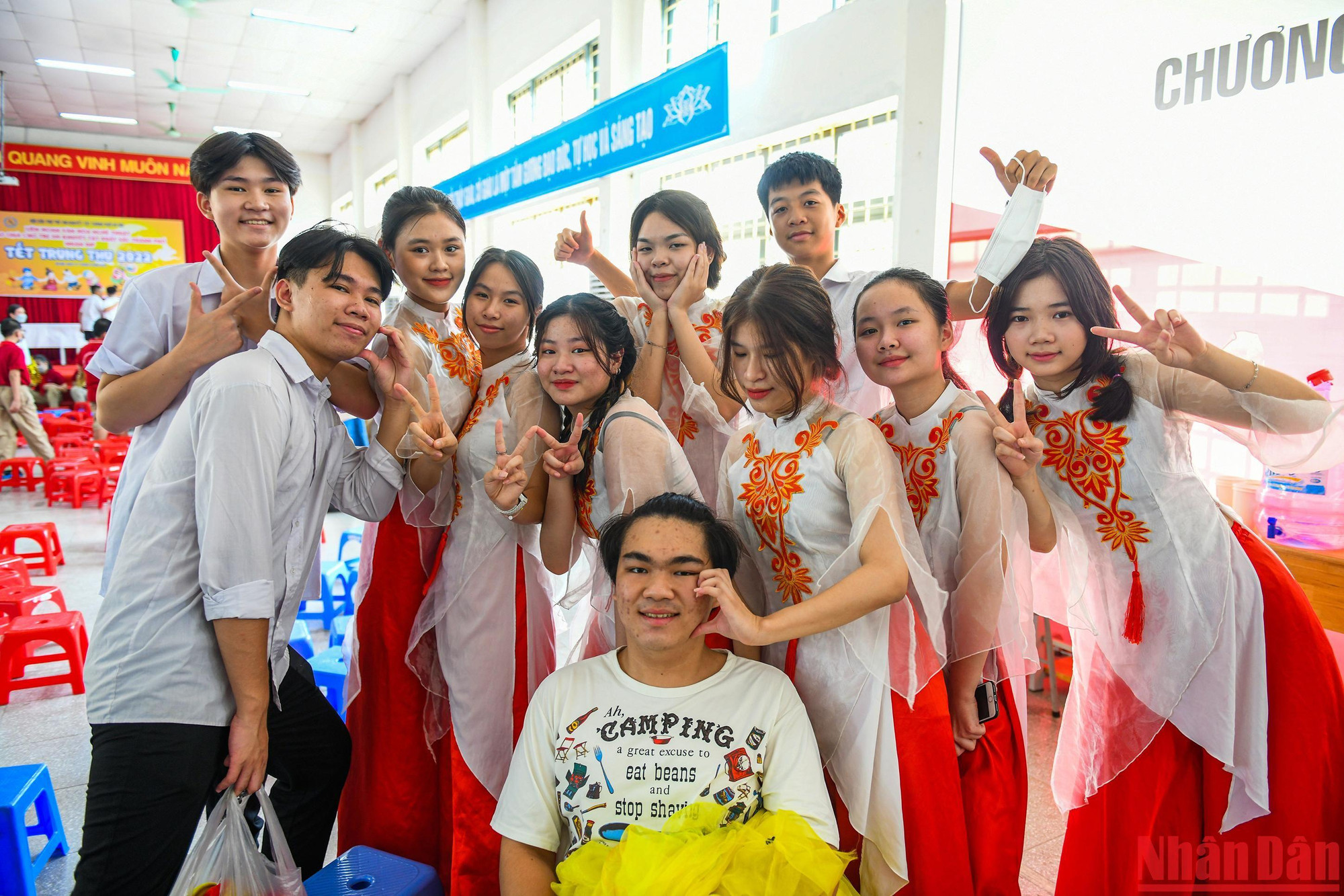 Những nụ cười thật tươi của các em học sinh khuyết tật trong ngày Tết Trung thu 2022.