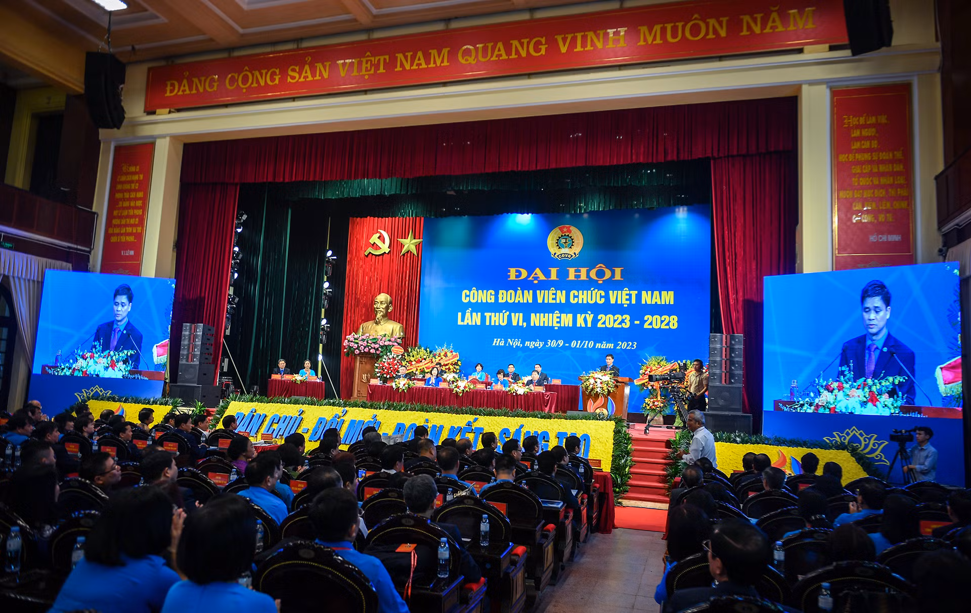 [Ảnh] Đại hội Công đoàn Viên chức Việt Nam lần thứ VI ảnh 10