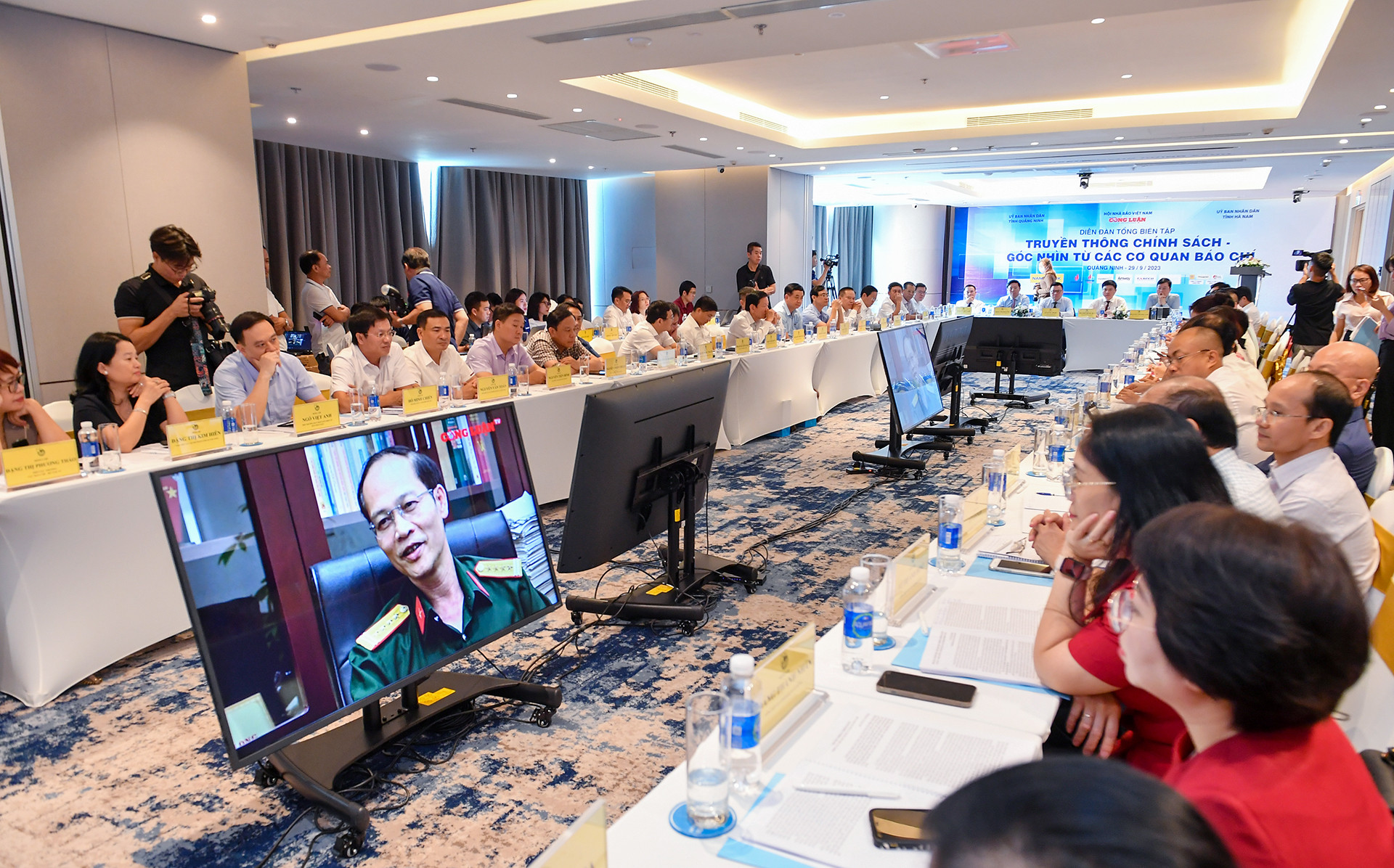 [Ảnh] Diễn đàn Tổng Biên tập: “Truyền thông chính sách - Góc nhìn từ các cơ quan báo chí” ảnh 6