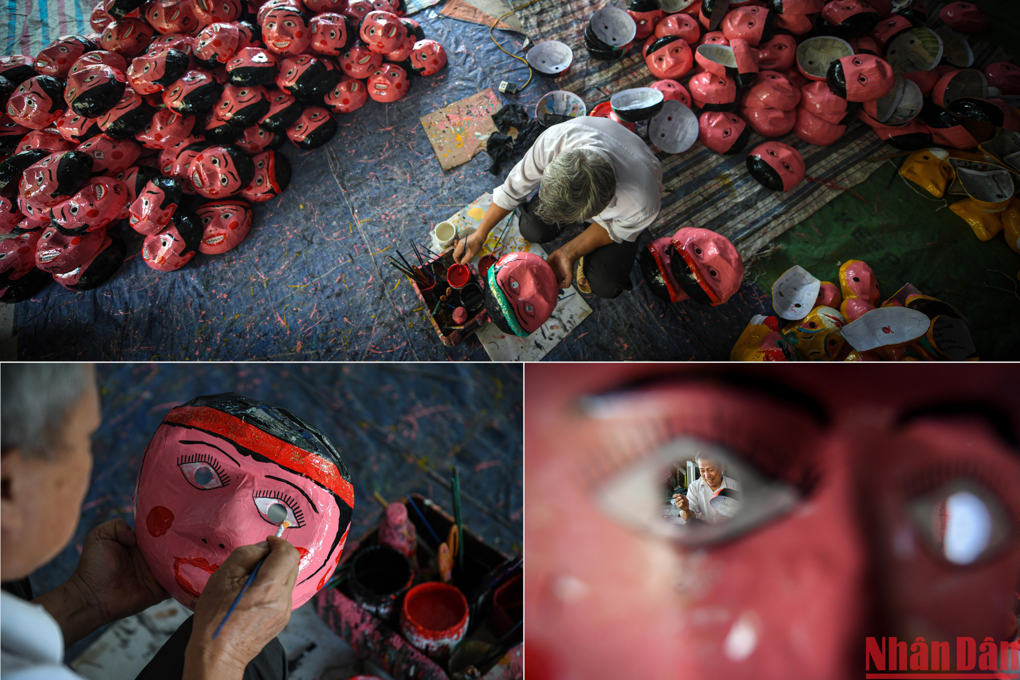 [Ảnh] Khám phá làng nghề làm đồ chơi Trung thu truyền thống ở Hưng Yên ảnh 2