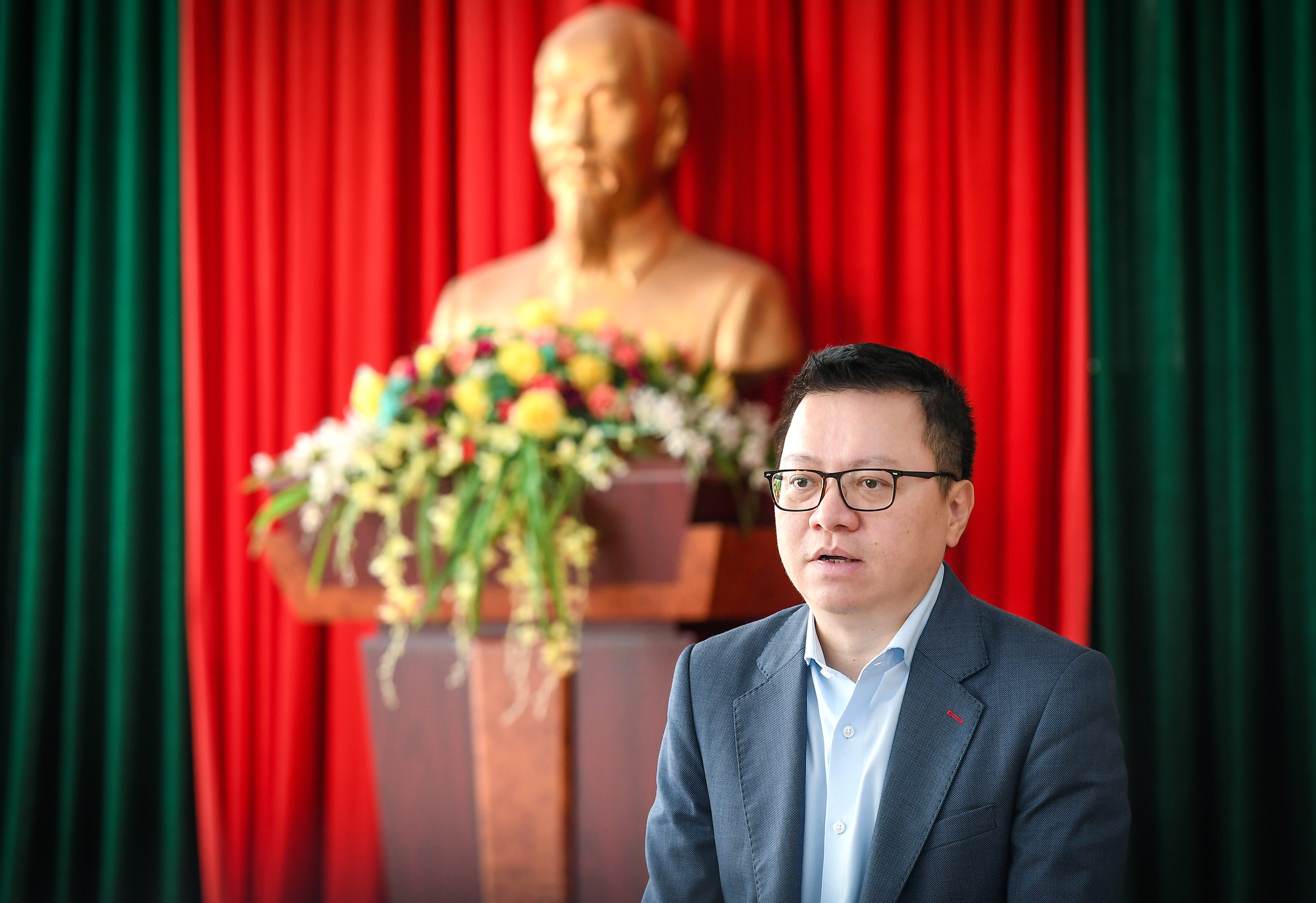 [Ảnh] Đoàn công tác Báo Nhân Dân làm việc với Tỉnh ủy Điện Biên ảnh 12