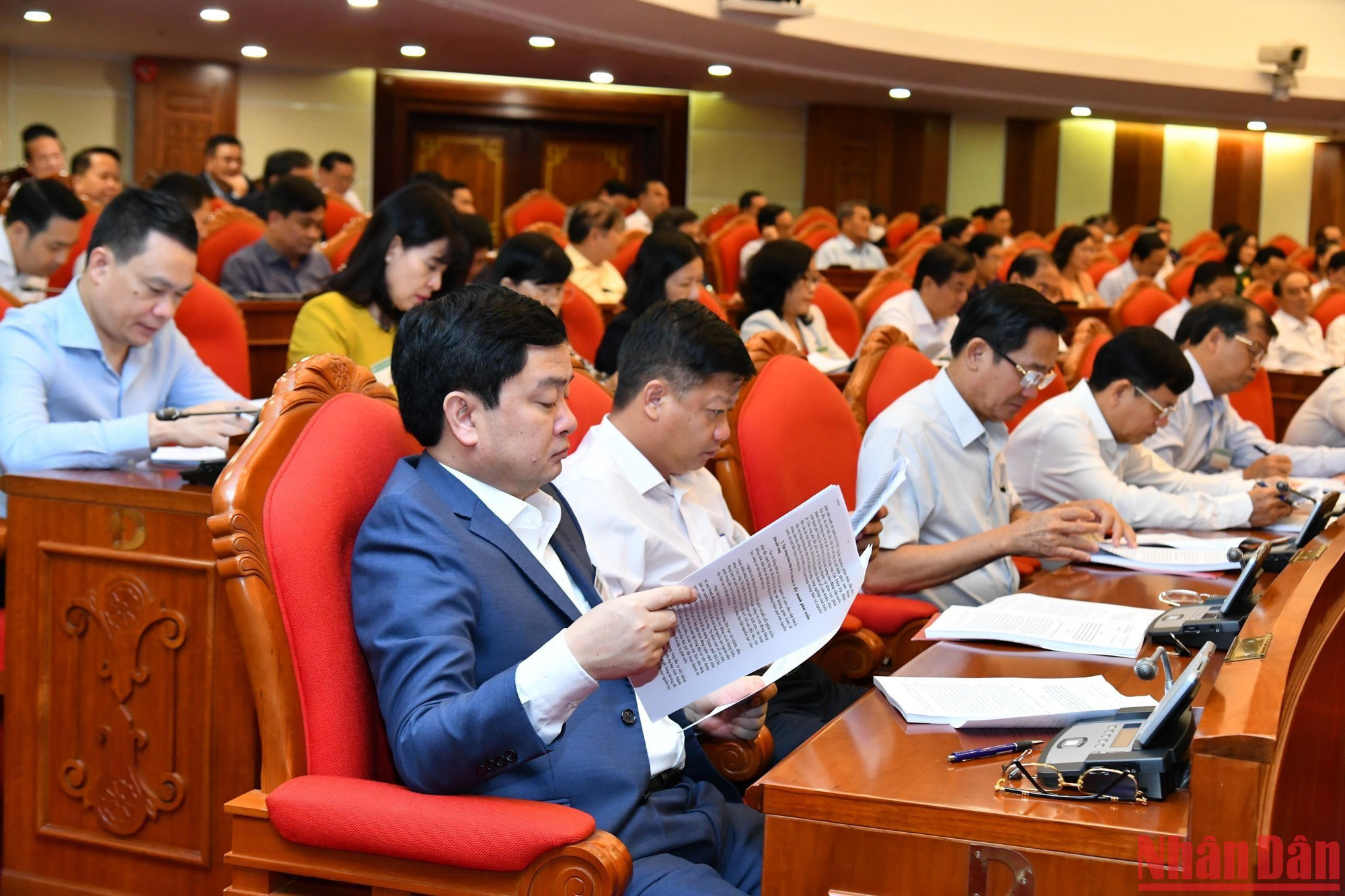 Các đại biểu dự tham dự hội nghị.