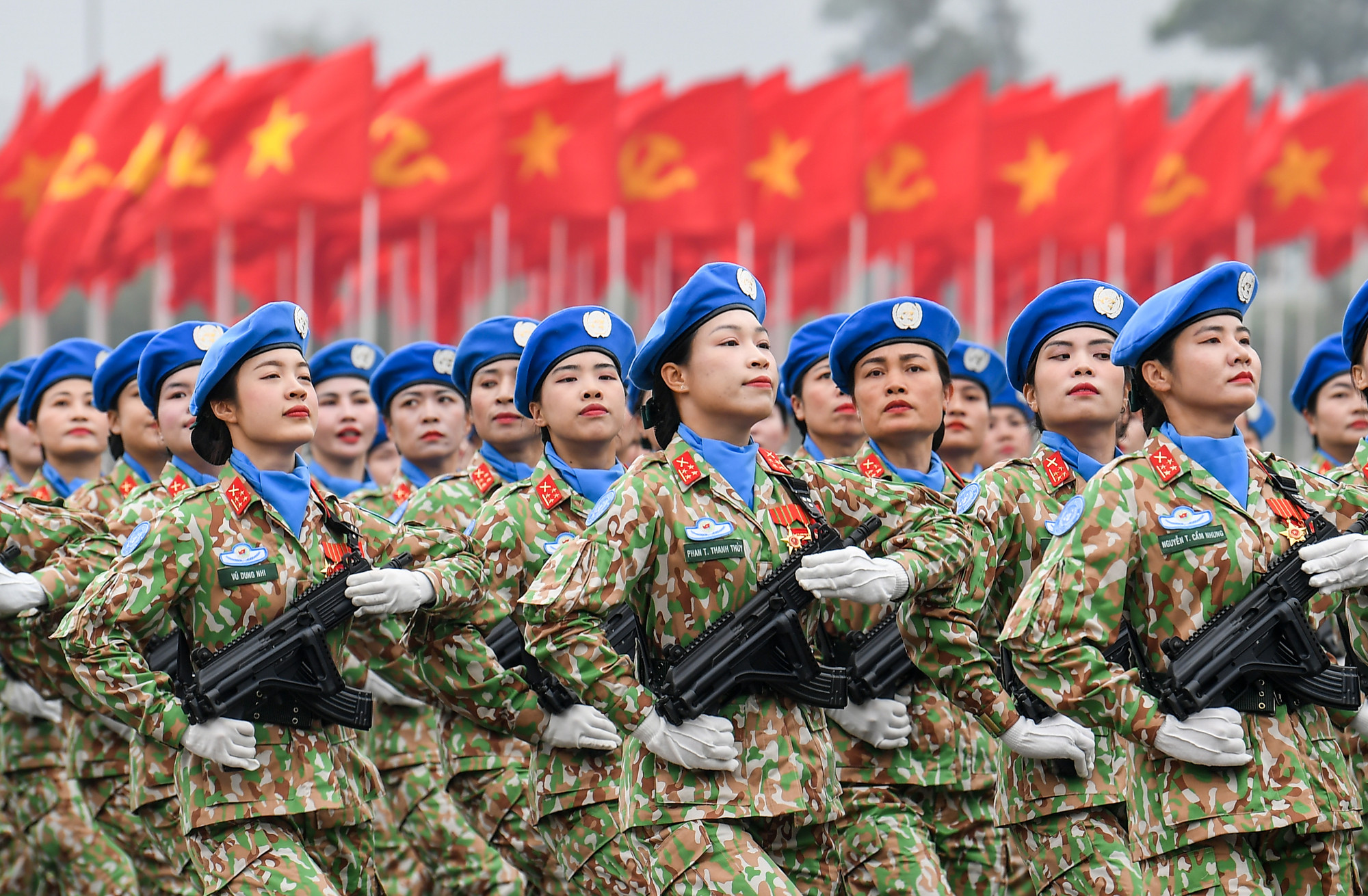 [Ảnh] Bộ trưởng Quốc phòng chủ trì kiểm tra hợp luyện diễu binh, diễu hành ảnh 5