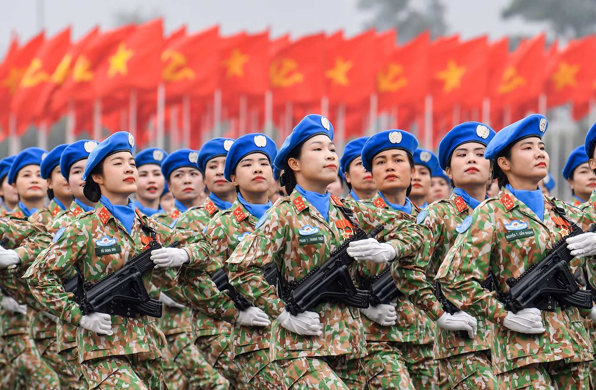 [Ảnh] Bộ trưởng Quốc phòng chủ trì kiểm tra hợp luyện diễu binh, diễu hành ảnh 5