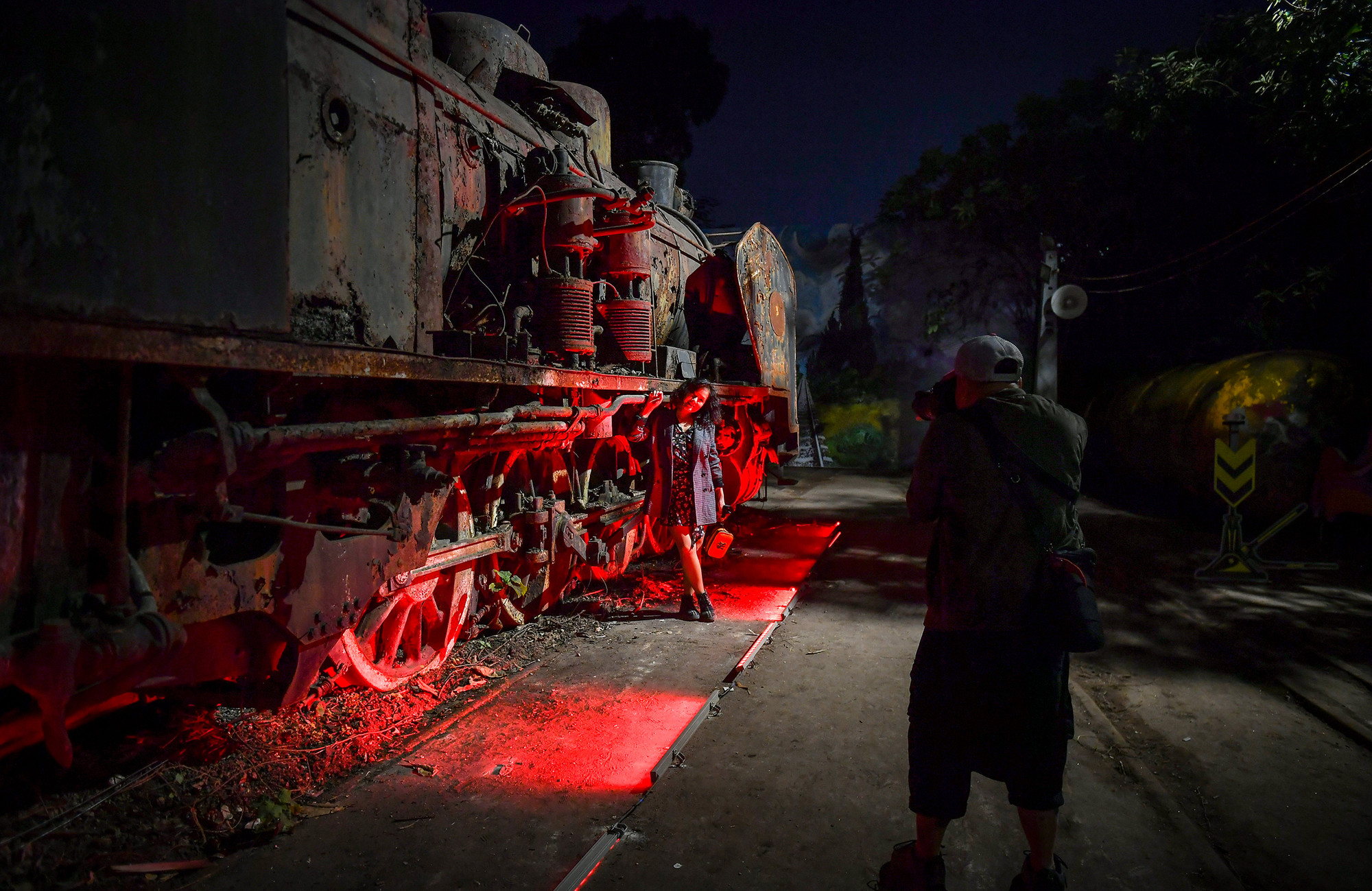 [Ảnh] Khám phá "không gian nghệ thuật" tại Nhà máy Xe lửa Gia Lâm ảnh 20