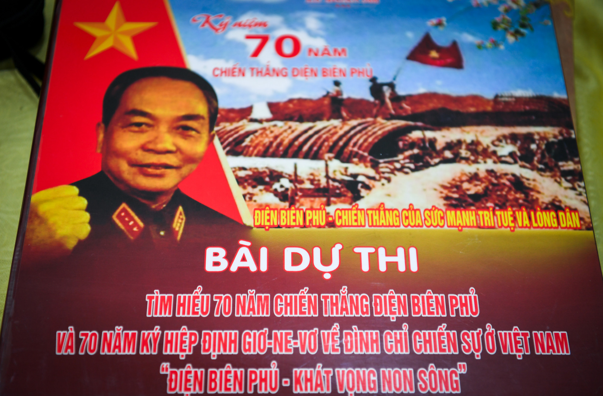 [Ảnh] Những bài dự thi ấn tượng về Chiến thắng Điện Biên Phủ 