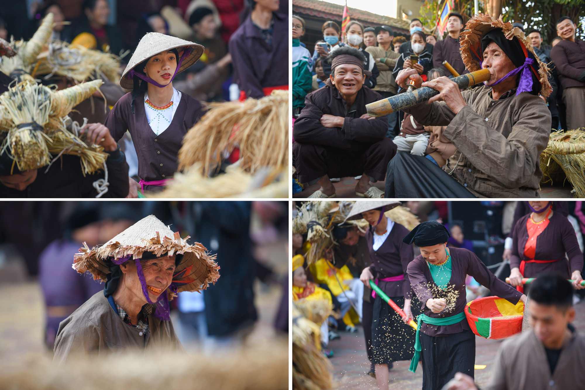 Qua những hoạt cảnh sản xuất nông nghiệp thường ngày, người dân Đại Đồng bày tỏ khát vọng lao động, cầu mùa, cầu lộc trời cho là mưa thuận gió hòa, cây cối tốt tươi, gia súc gia cầm sinh sôi nảy nở.