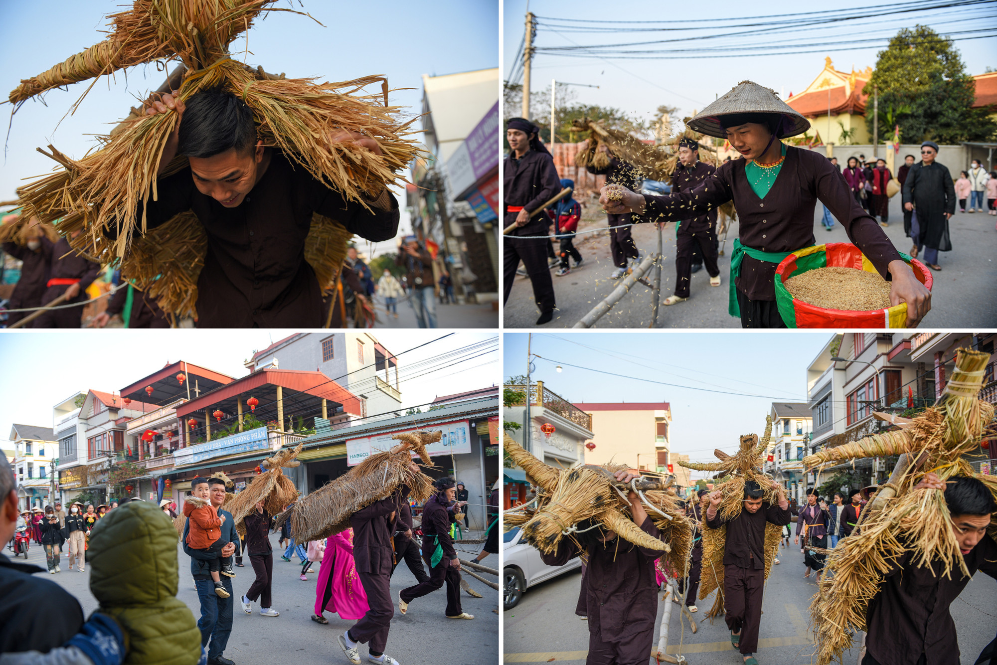 Mùng 4 Tết hằng năm, người dân xã Đại Đồng (huyện Vĩnh Tường, tỉnh Vĩnh Phúc) lại nô nức đi xem lễ hội cày bừa ngày xuân để khởi động cho năm mới lao động hăng say, mùa màng bội thu.