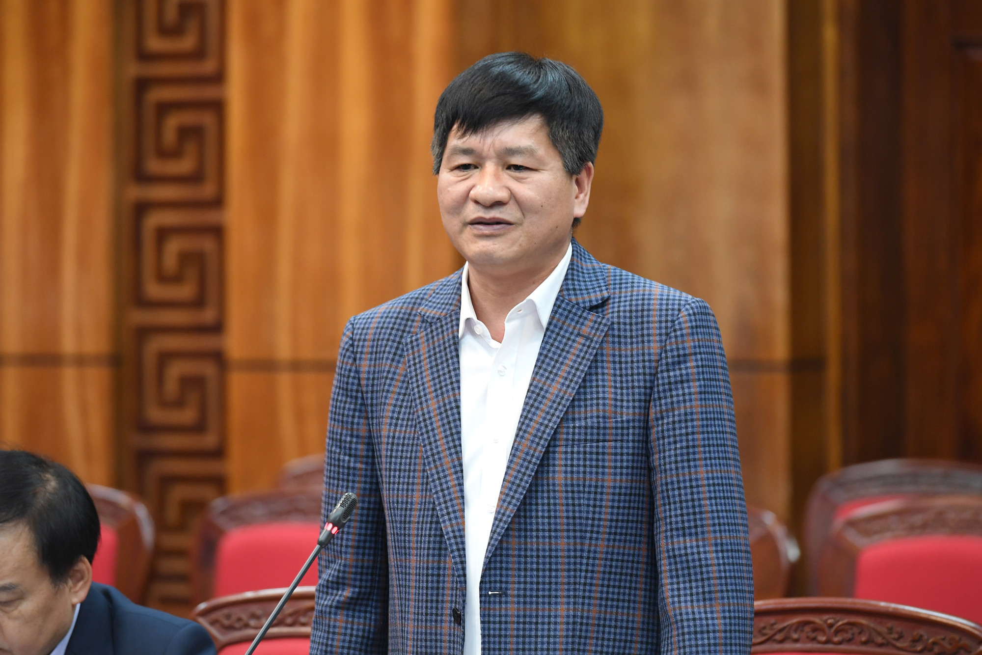 [Ảnh] Đoàn công tác Báo Nhân Dân làm việc với Tỉnh ủy Điện Biên ảnh 4