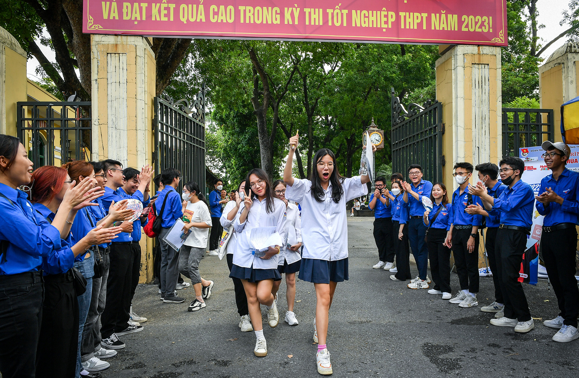 [Ảnh] Nhìn lại những khoảnh khắc đẹp của kỳ thi tốt nghiệp Trung học phổ thông 2023 ảnh 12