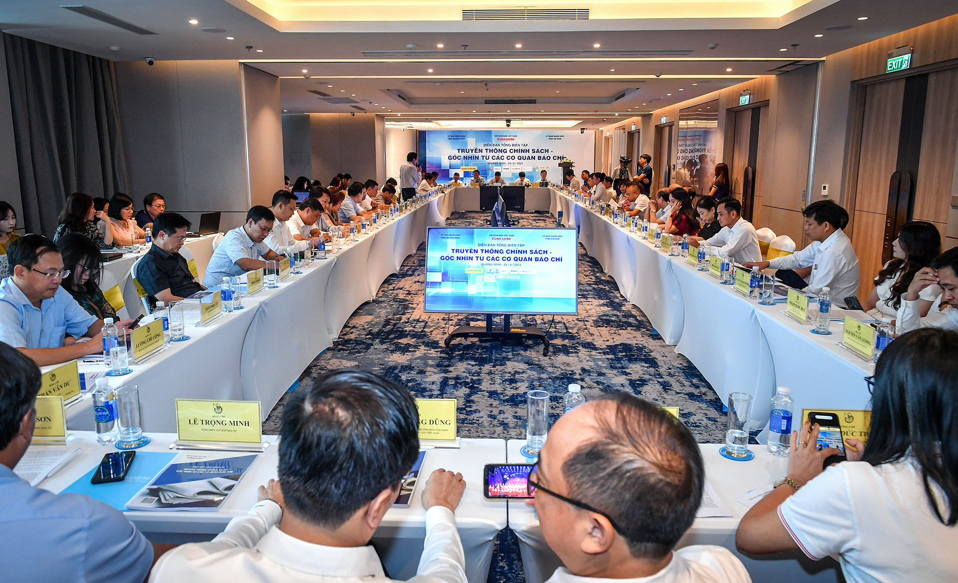 [Ảnh] Diễn đàn Tổng Biên tập: “Truyền thông chính sách - Góc nhìn từ các cơ quan báo chí” ảnh 9
