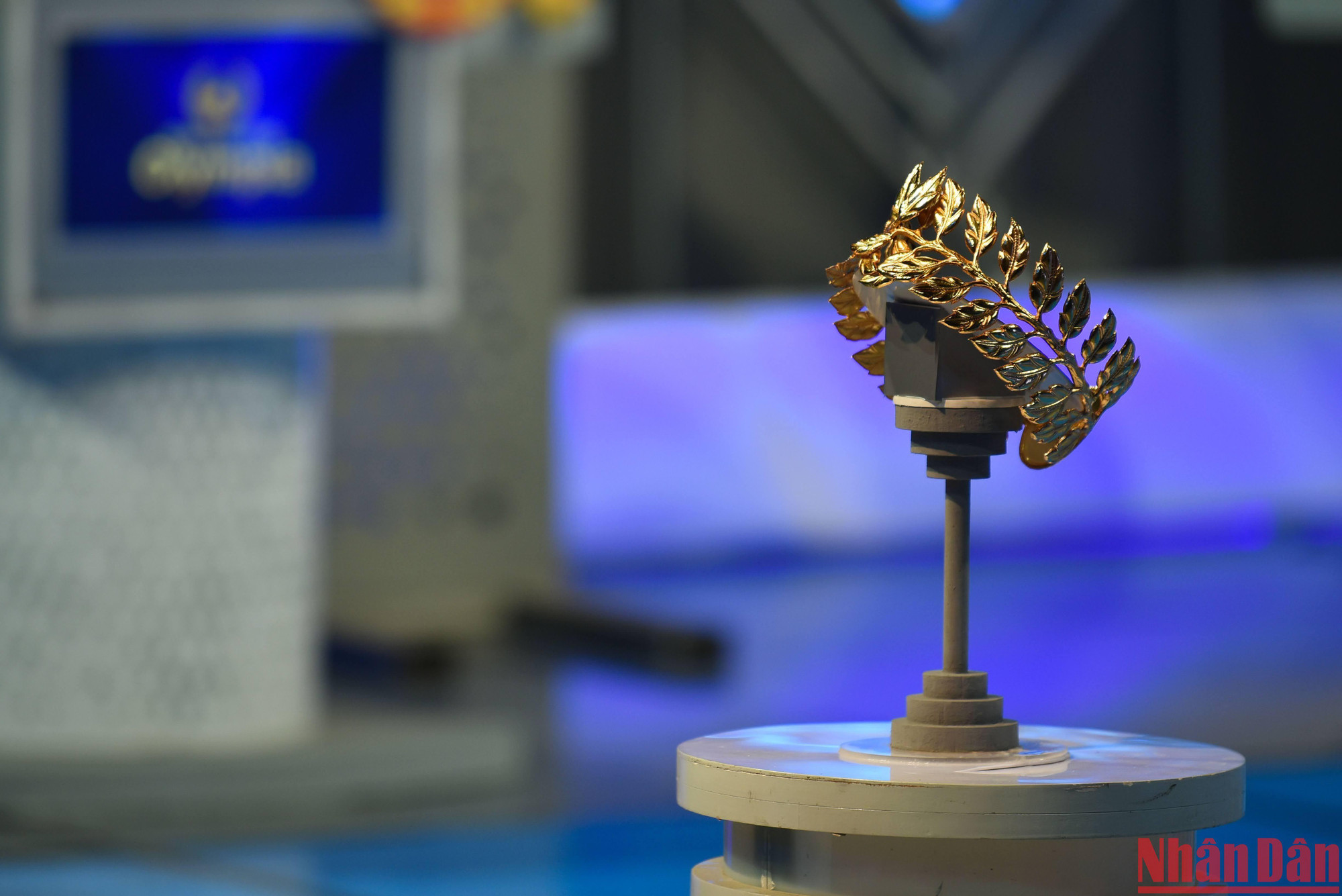 Vòng nguyệt quế Đường lên đỉnh Olympia năm thứ 22. (Ảnh: Thành Đạt)