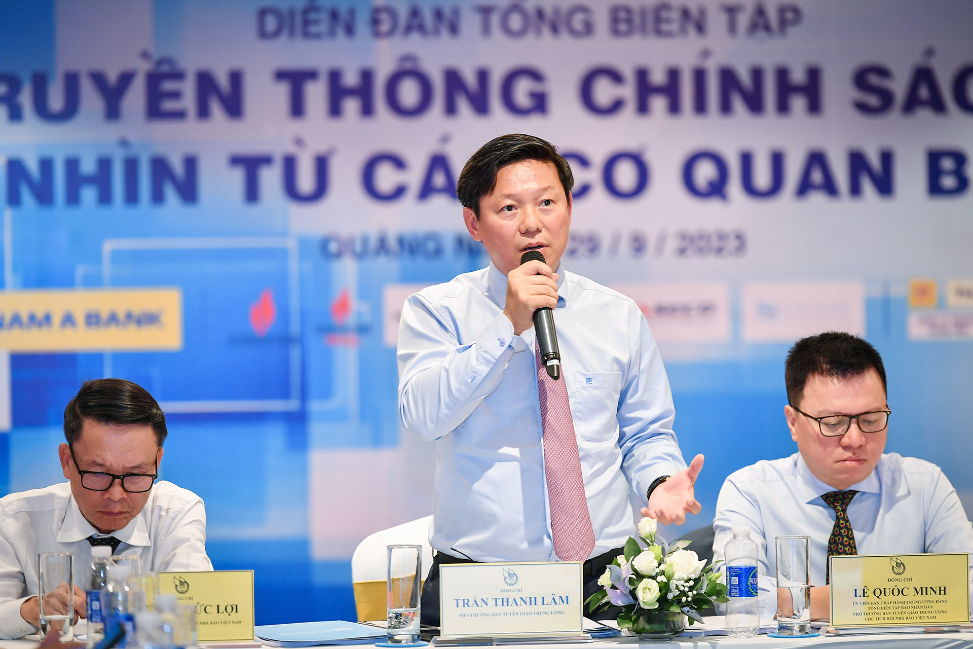 [Ảnh] Diễn đàn Tổng Biên tập: “Truyền thông chính sách - Góc nhìn từ các cơ quan báo chí” ảnh 12