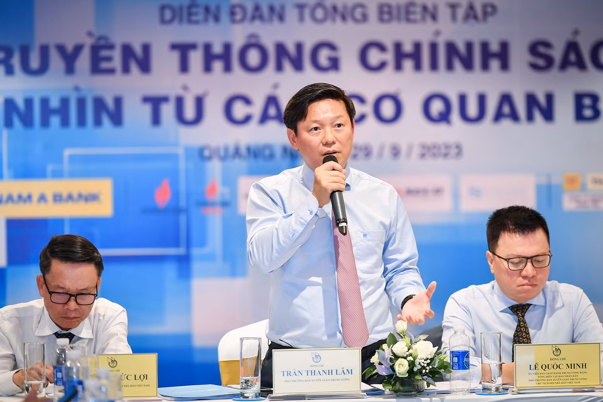 [Ảnh] Diễn đàn Tổng Biên tập: “Truyền thông chính sách - Góc nhìn từ các cơ quan báo chí” ảnh 12