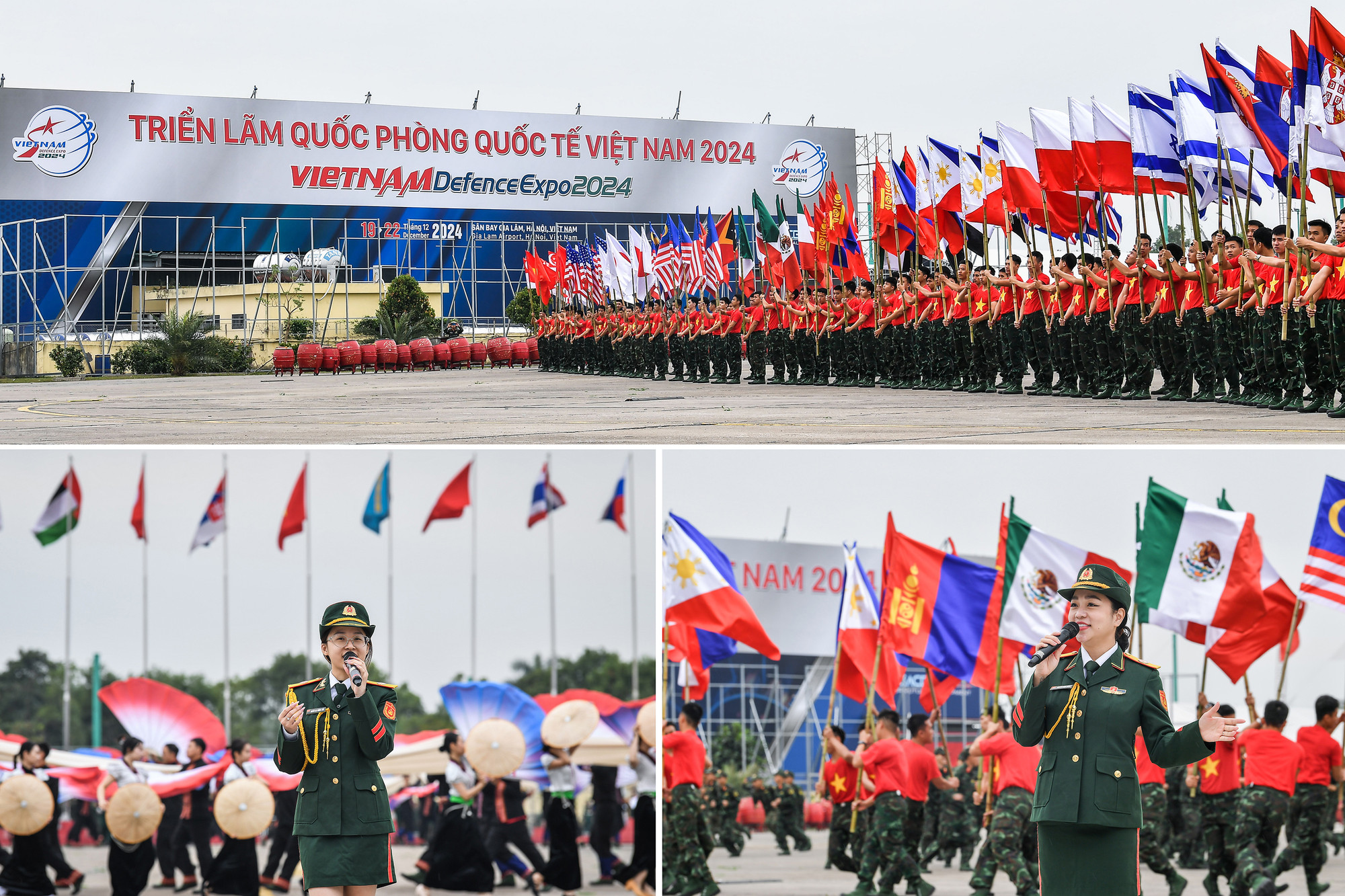 [Ảnh] Đặc công, máy bay, quân khuyển luyện tập cho sự kiện Triển lãm Quốc phòng quốc tế 2024 ảnh 9