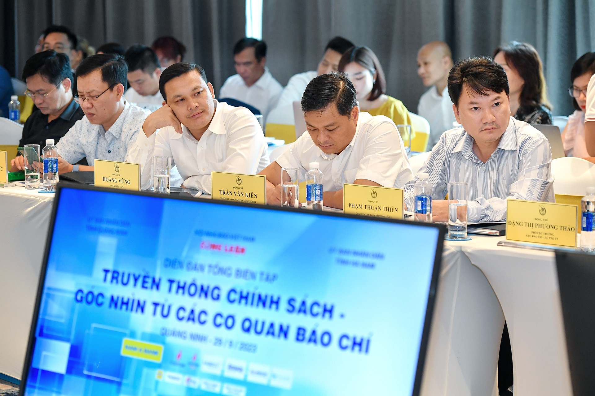 [Ảnh] Diễn đàn Tổng Biên tập: “Truyền thông chính sách - Góc nhìn từ các cơ quan báo chí” ảnh 10