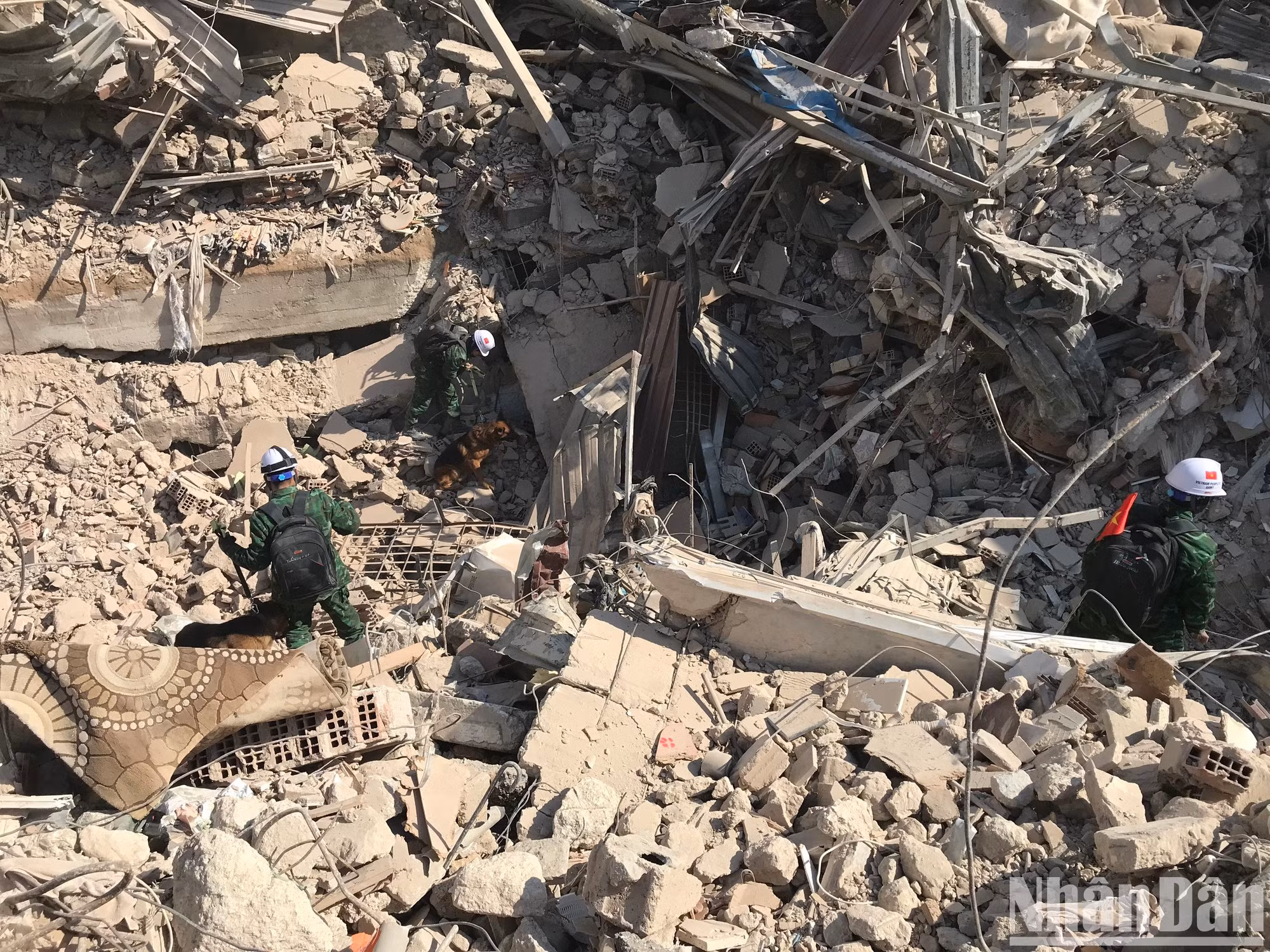 Đoàn công tác Quân đội nhân dân Việt Nam đã đưa 36 thi thể nạn nhân ra khỏi các tòa nhà đổ nát tại Hatay.