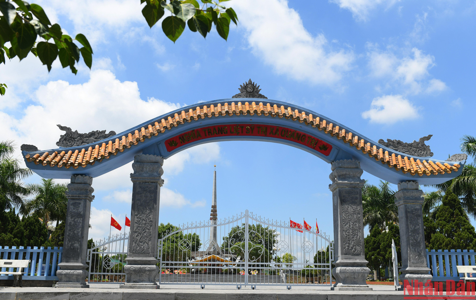 Nghĩa trang liệt sĩ thị xã Quảng Trị - nơi yên nghỉ của nhiều liệt sĩ hy sinh tại Thành cổ.