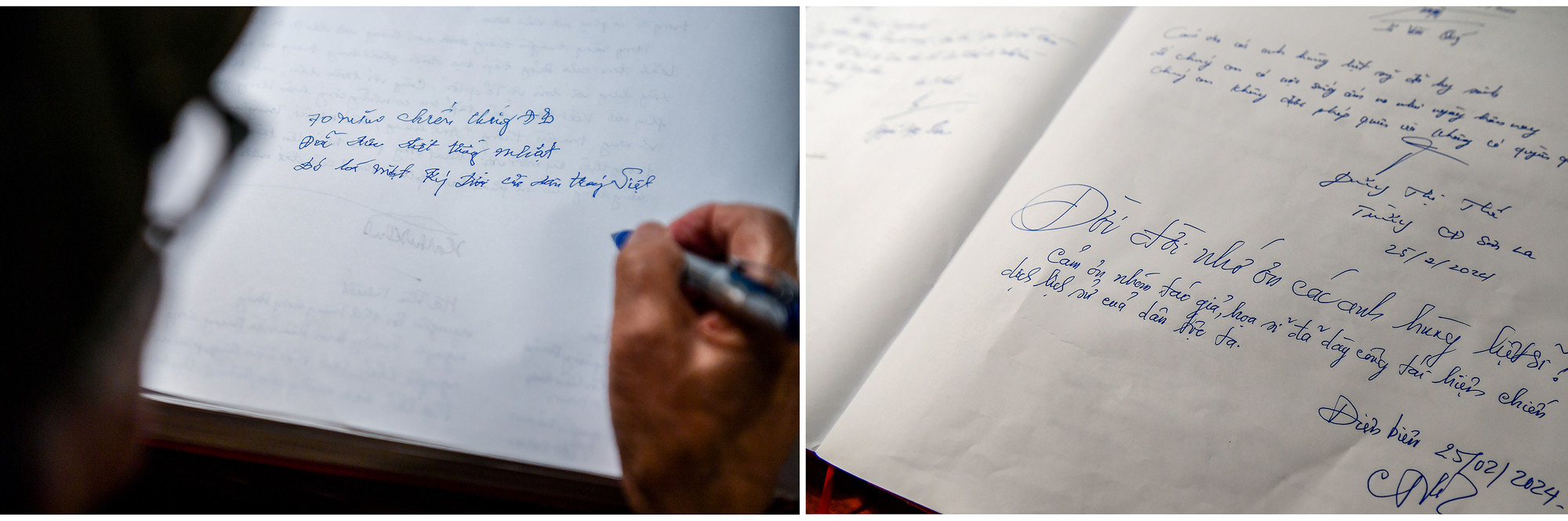 [Ảnh] Cựu chiến binh, du khách xúc động xem tranh Panorama tái hiện Chiến dịch Điện Biên Phủ ảnh 15