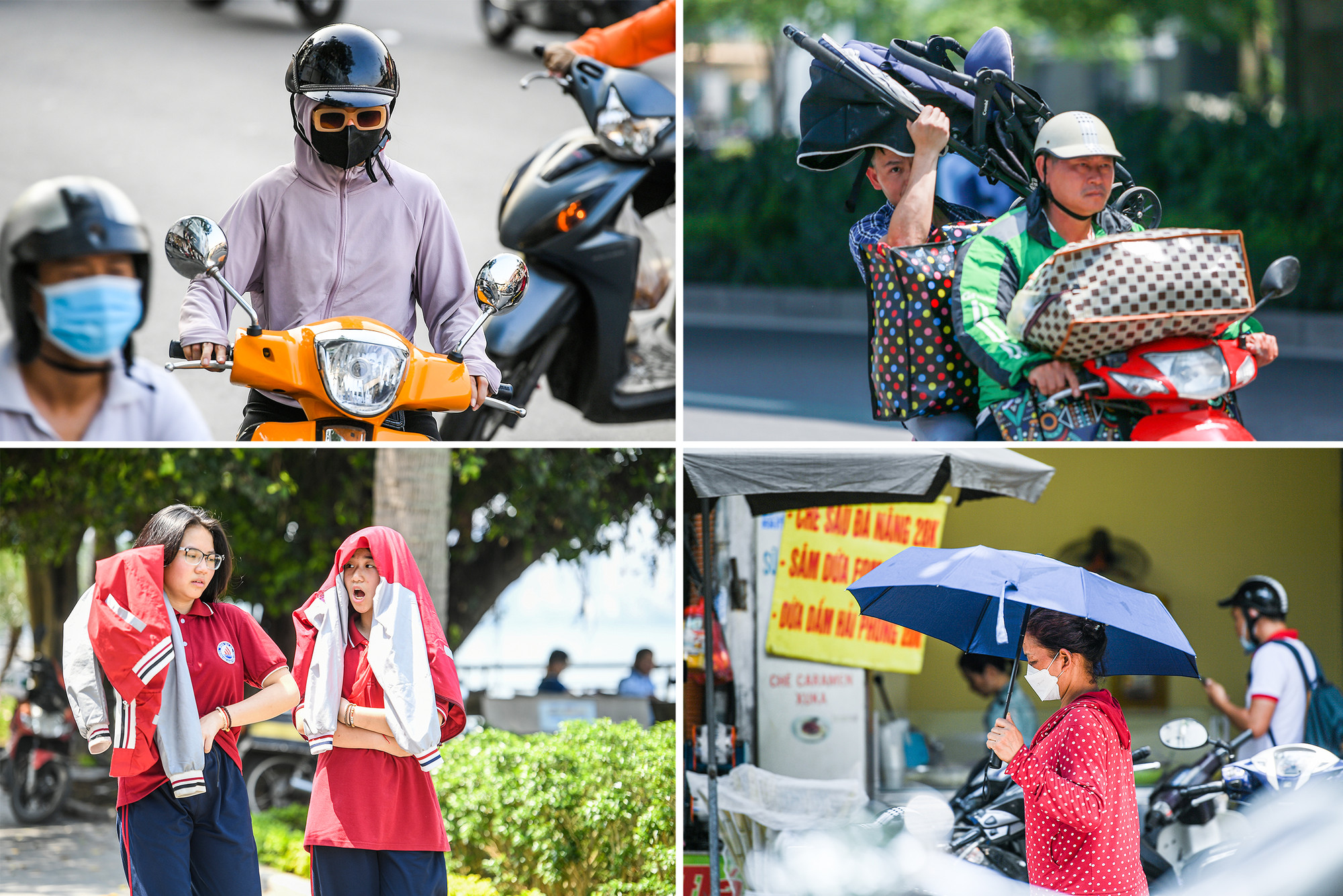 [Ảnh] Hà Nội 40 độ C, nắng nóng nhất từ đầu năm ảnh 5